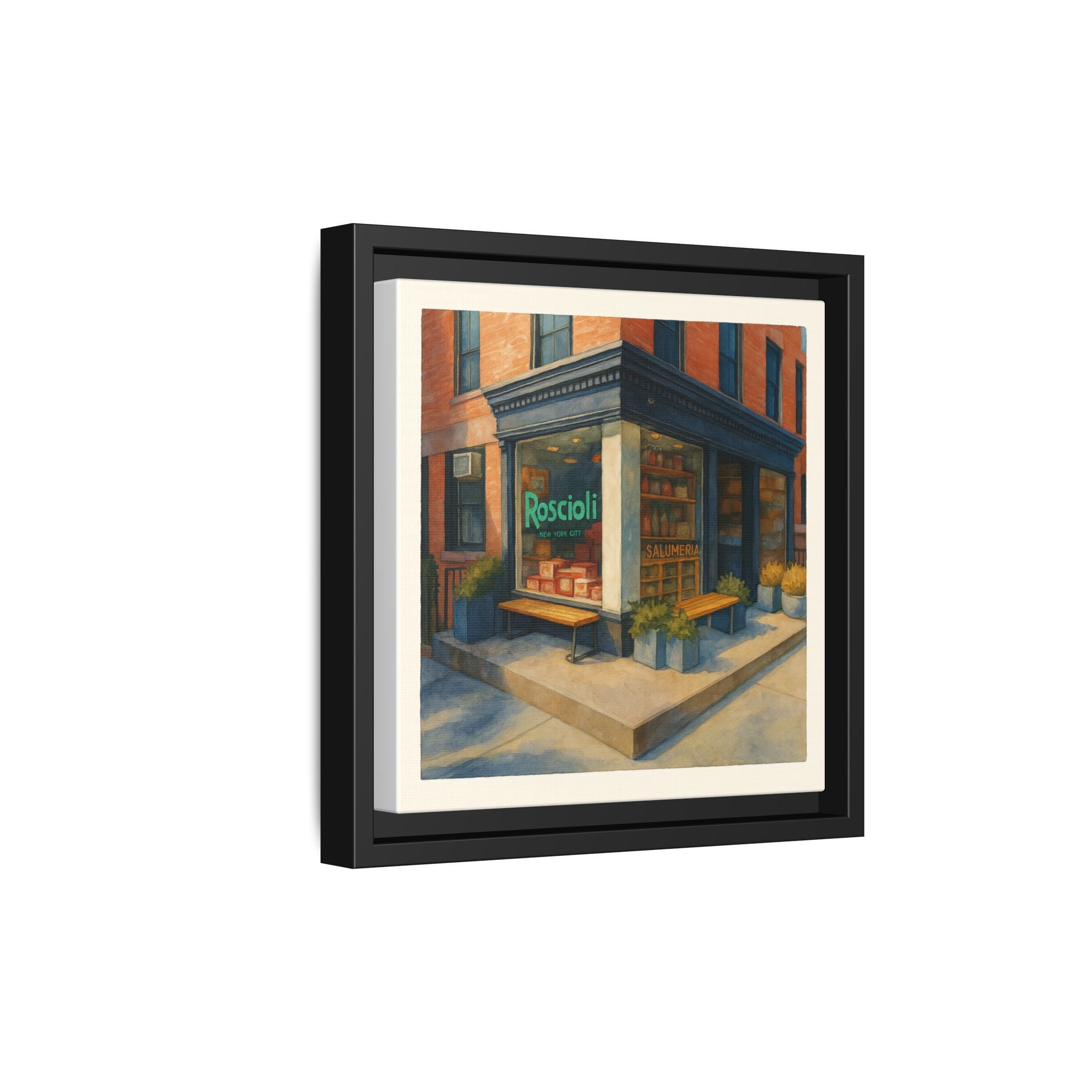 Roscioli Restaurant — Restaurant Print | Matte Canvas + Wooden Frame