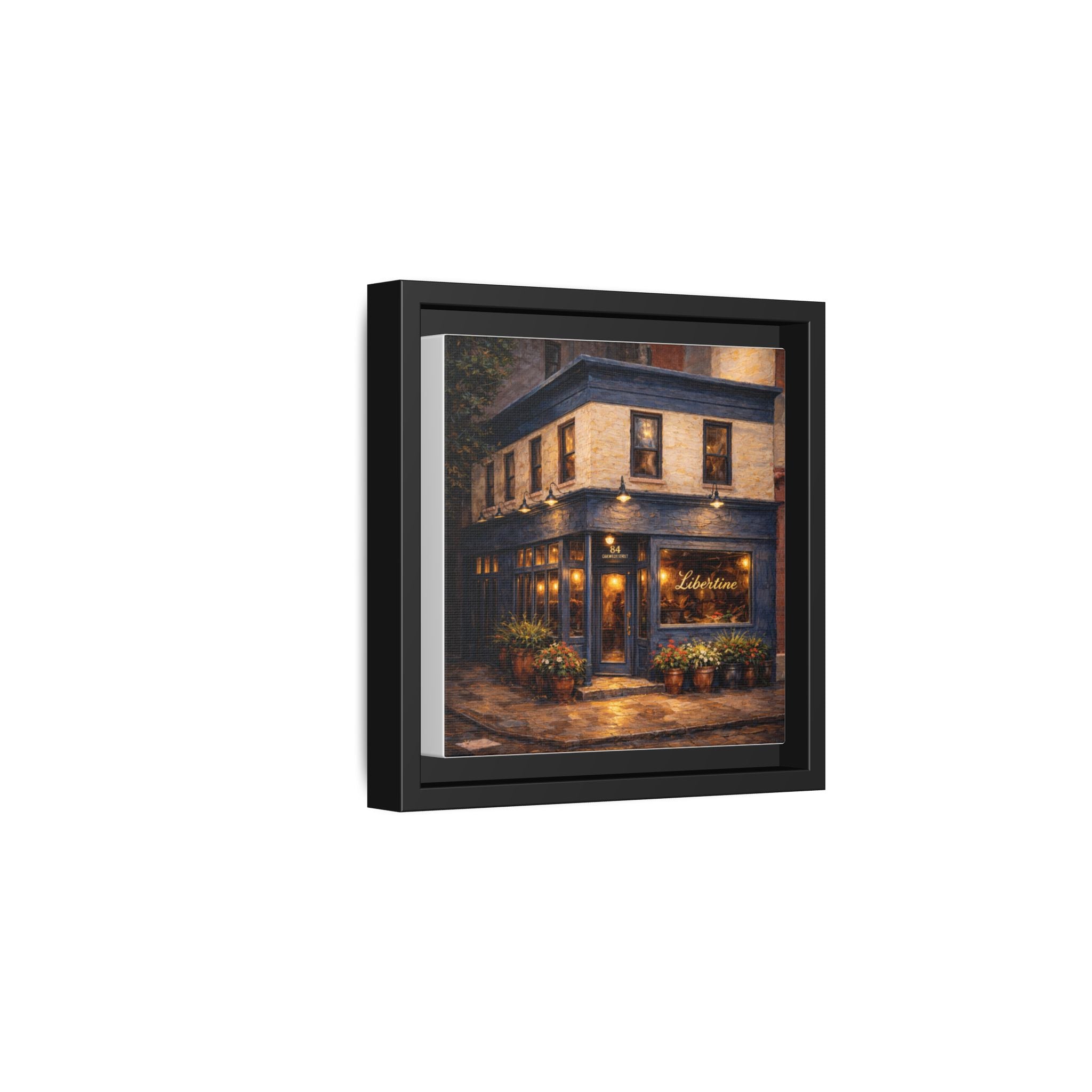 Libertine NYC dining art restaurant gift framed wall art