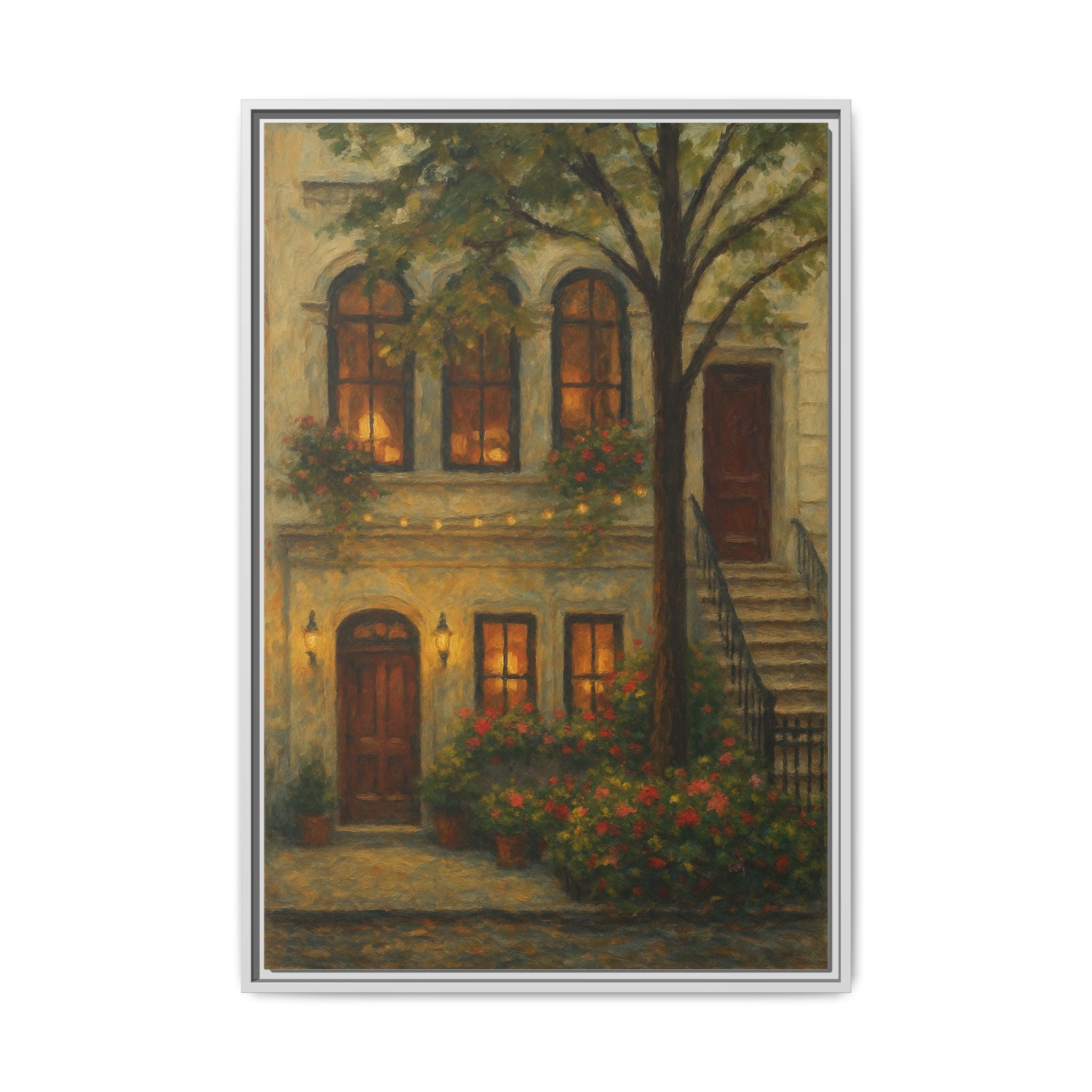 JoJo by Jean-Georges — Restaurant Print | Matte Canvas + Wooden Frame