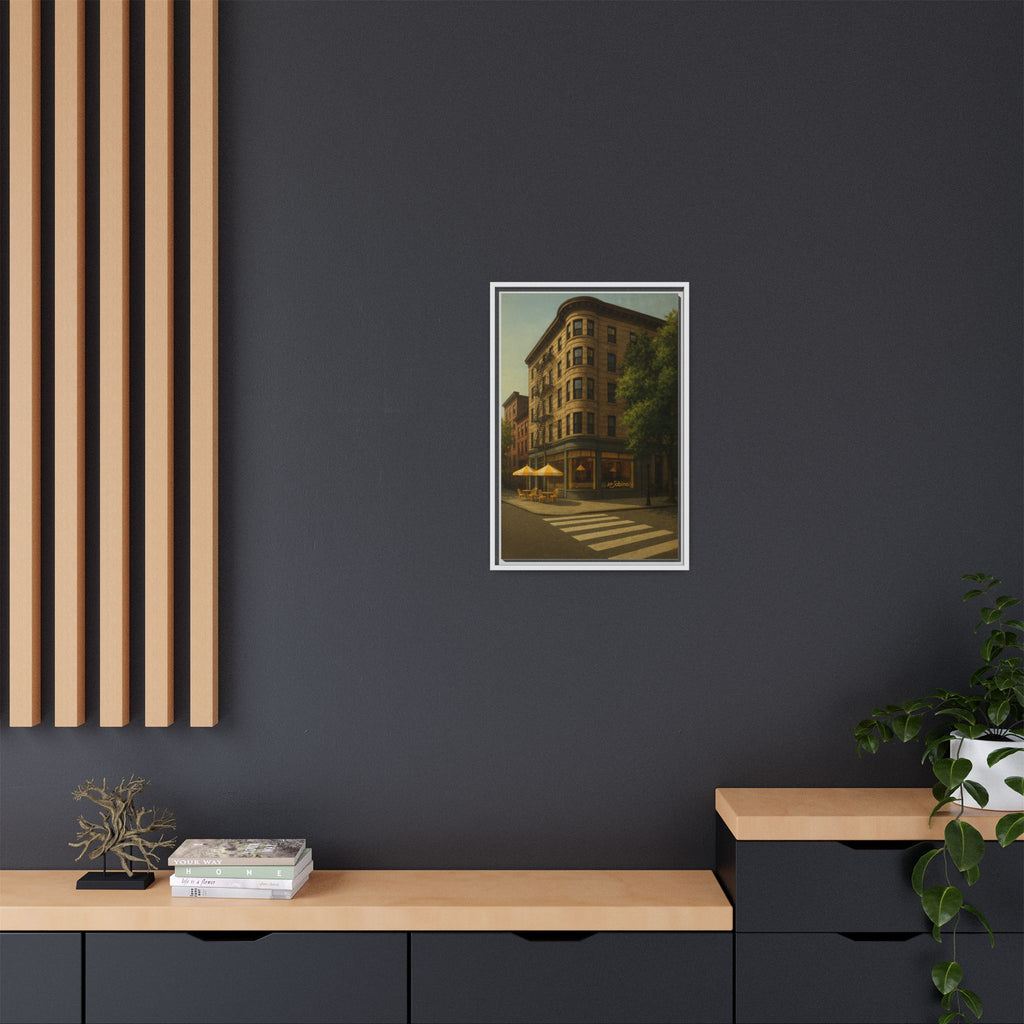 San Sabino Restaurant — Restaurant Print | Matte Canvas + Wooden Frame