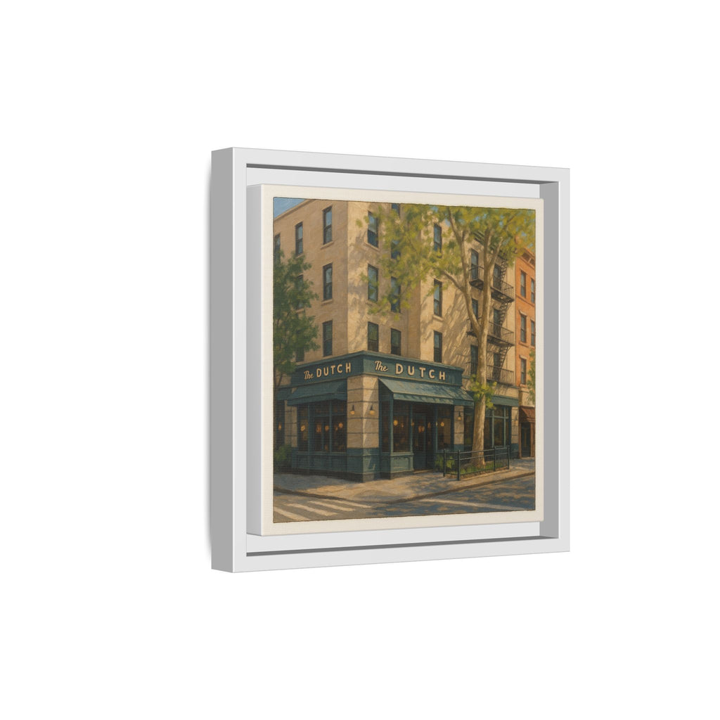 The Dutch — Restaurant Print | Matte Canvas + Wooden Frame