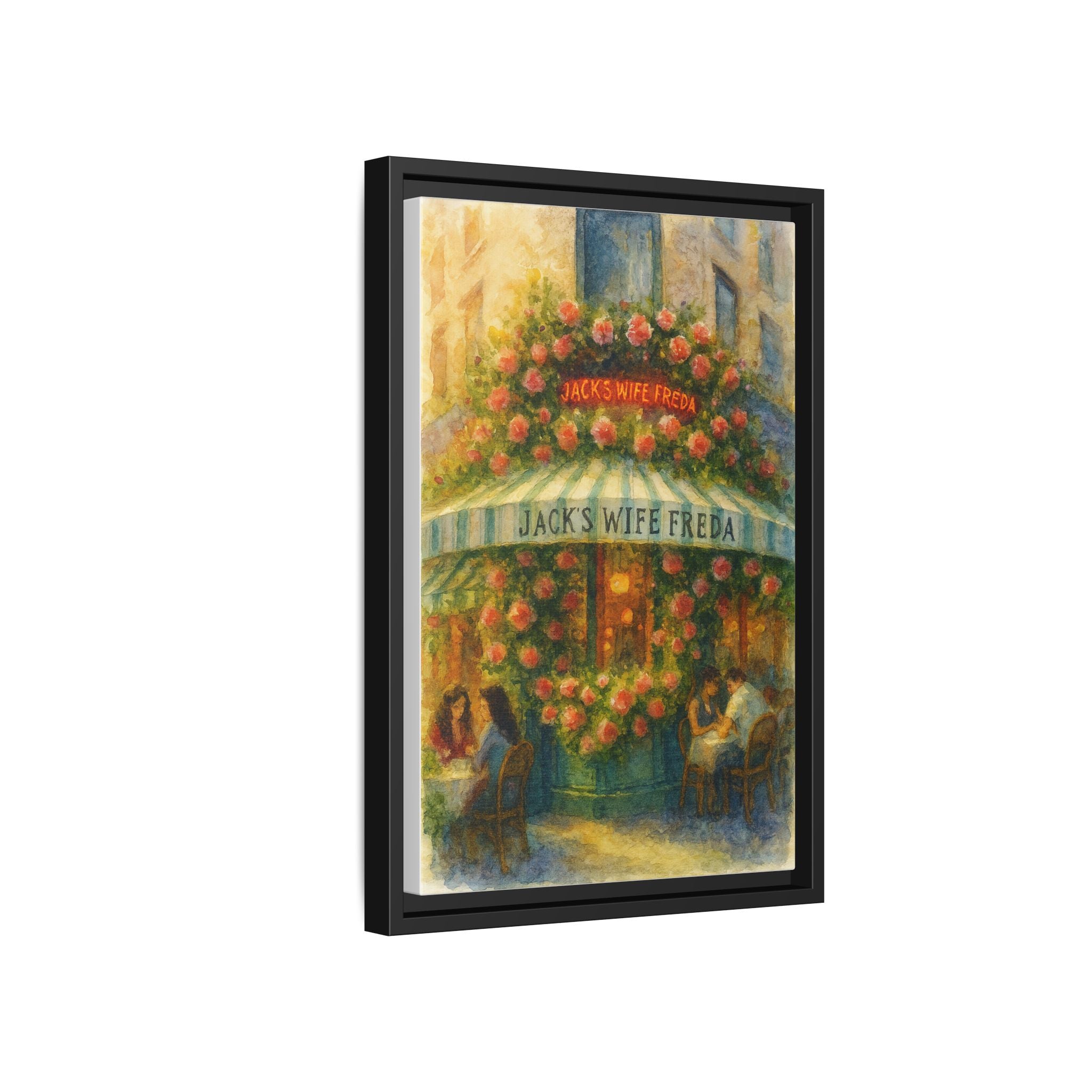Jack's Wife Freda — Restaurant Print | Matte Canvas + Wooden Frame