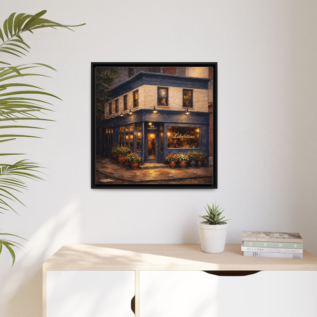 Libertine fine art print restaurant painting Manhattan decor