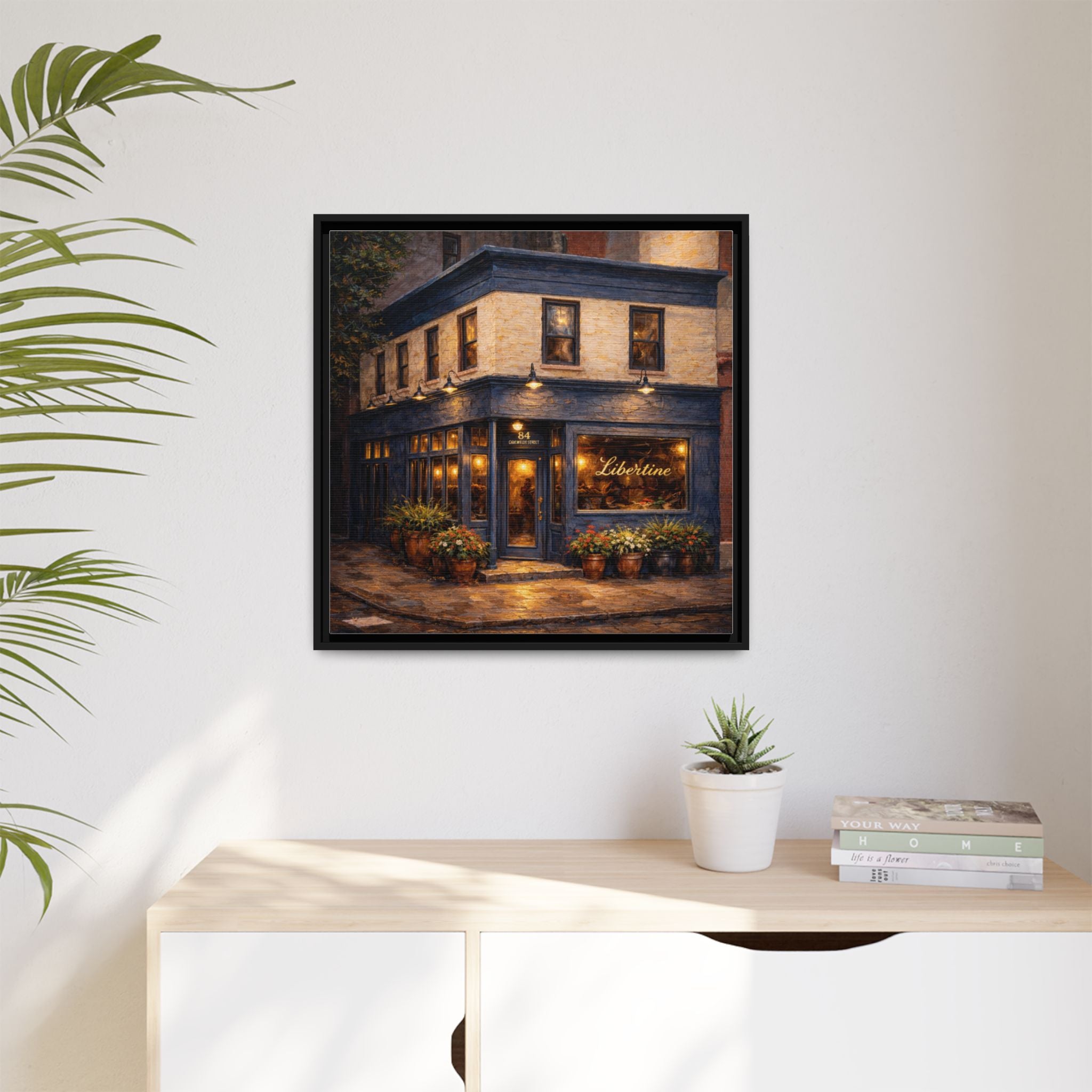 Libertine fine art print restaurant painting Manhattan decor