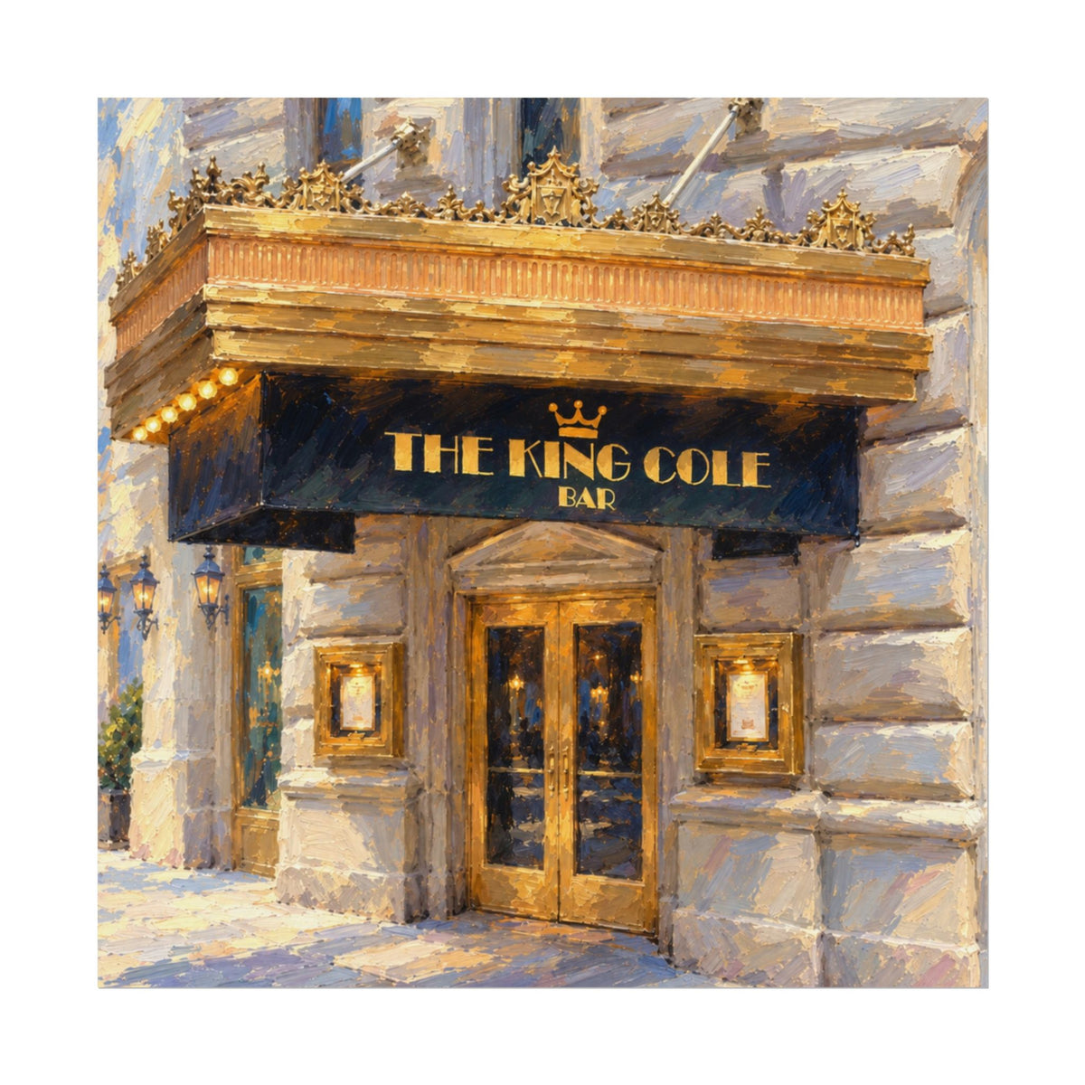 King Cole Bar unframed paper art print