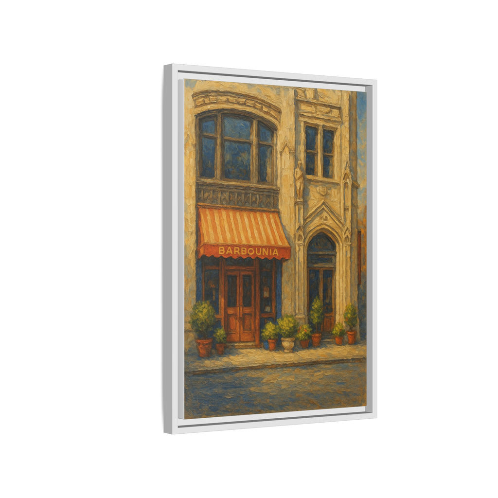 Barbounia Manhattan restaurant print framed canvas artwork