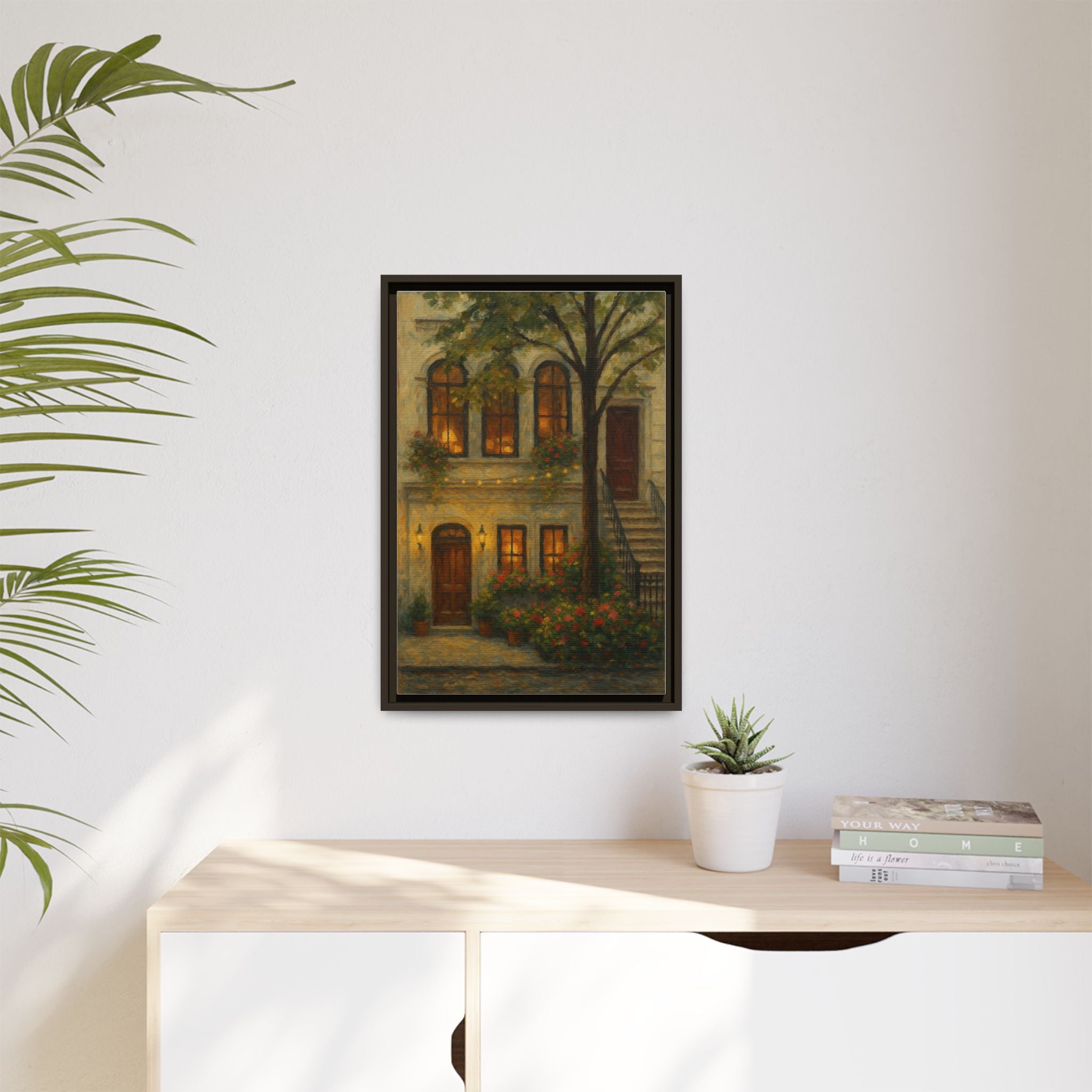 JoJo by Jean-Georges — Restaurant Print | Matte Canvas + Wooden Frame