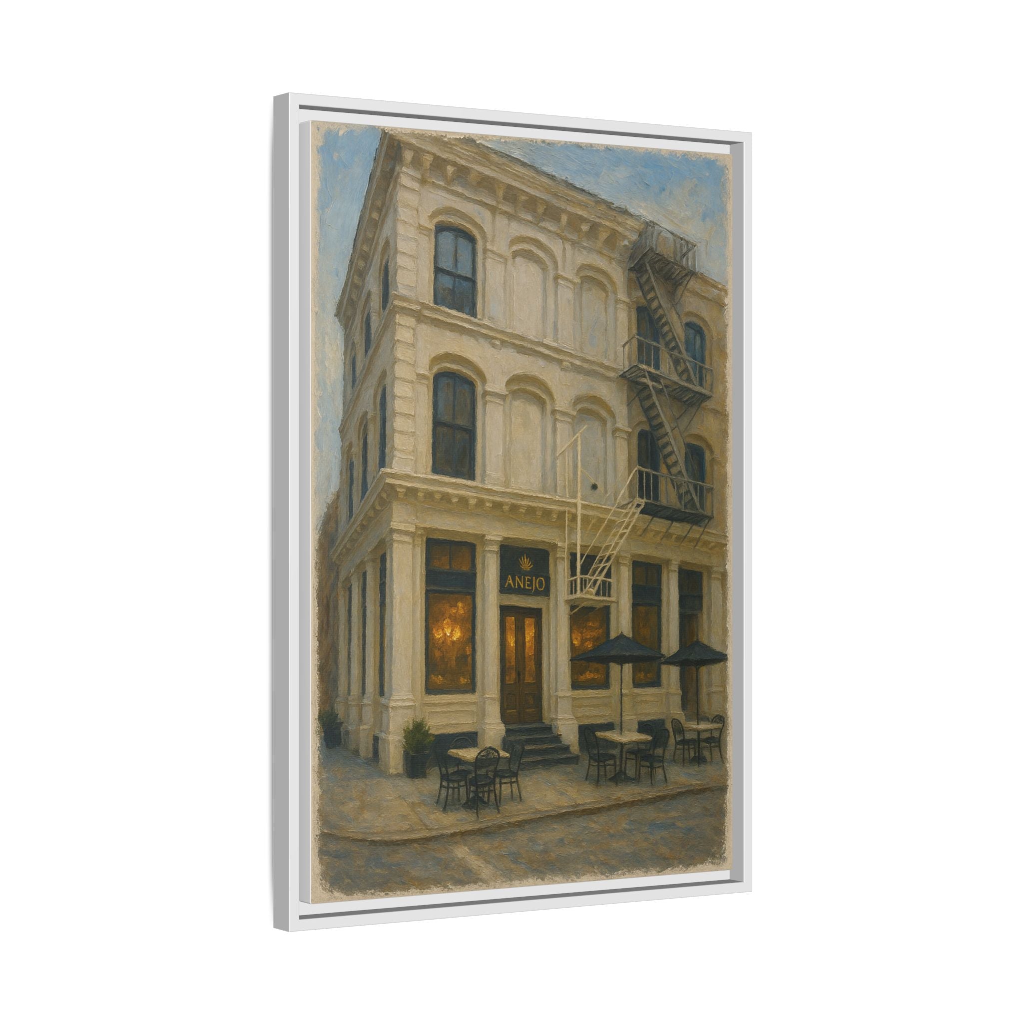 Anejo restaurant artwork wedding gift framed canvas