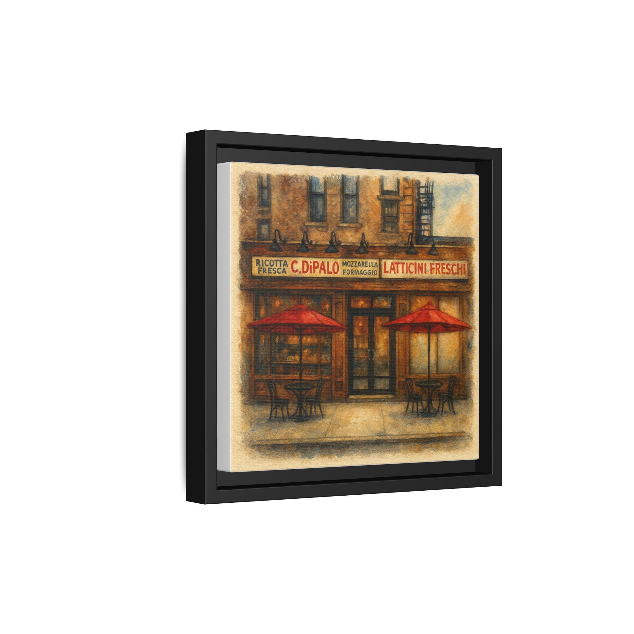 C Di Palo restaurant artwork wedding gift framed canvas
