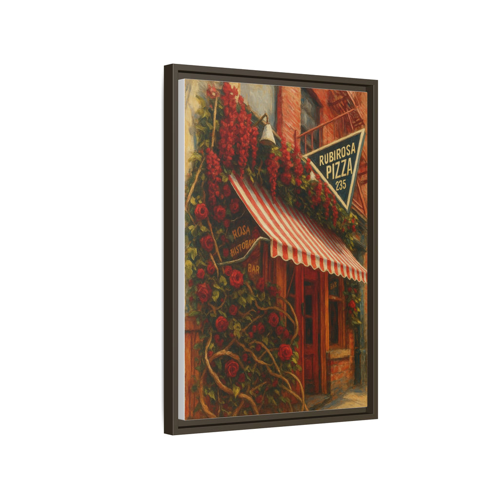 Rubirosa — Restaurant Print | Matte Canvas + Wooden Frame