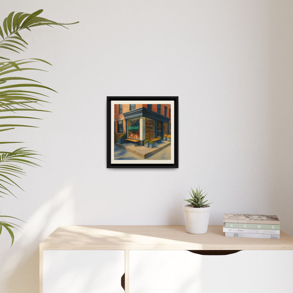 Roscioli Restaurant — Restaurant Print | Matte Canvas + Wooden Frame