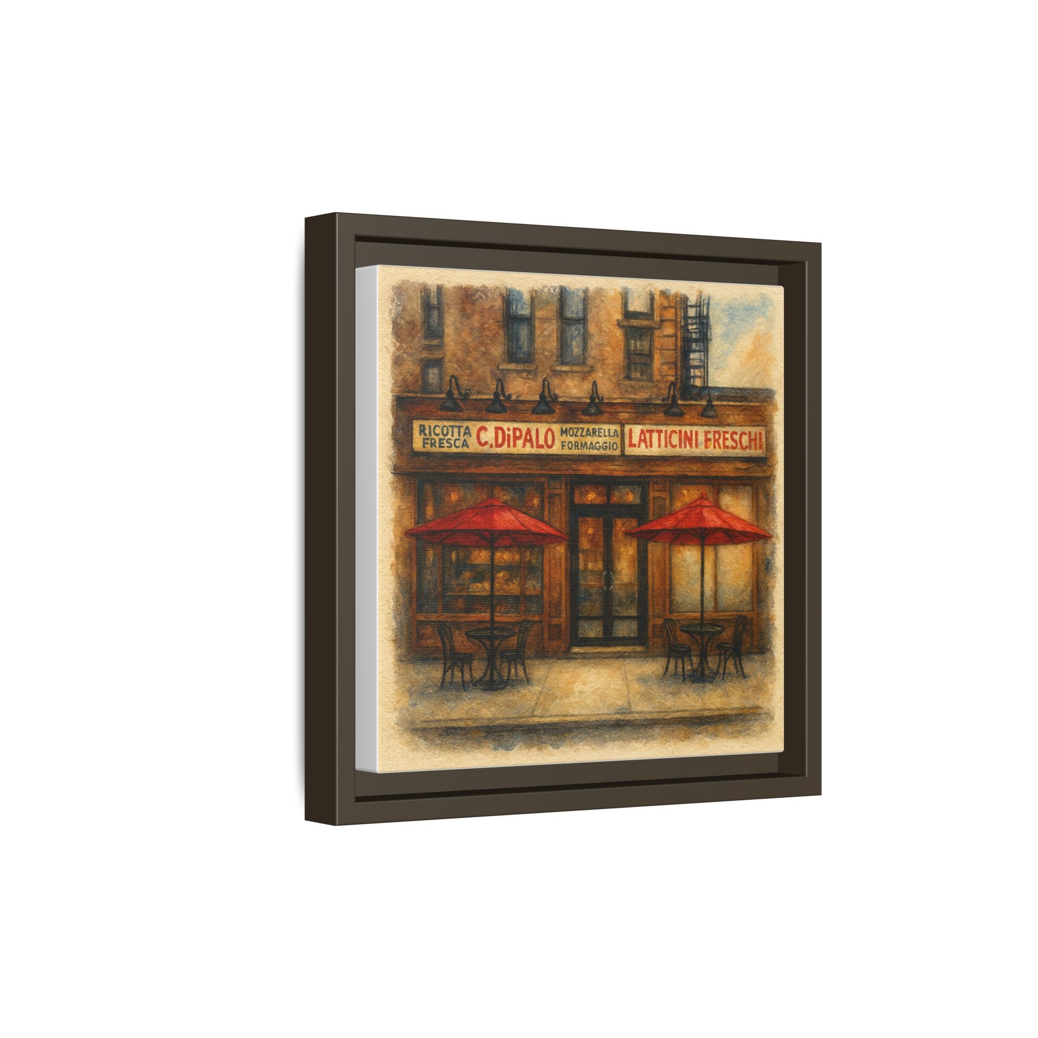 C Di Palo housewarming gift NYC restaurant artwork canvas