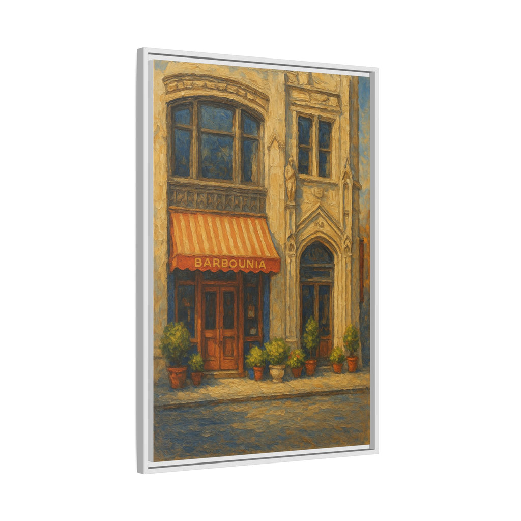 Barbounia NYC dining art restaurant gift framed wall art