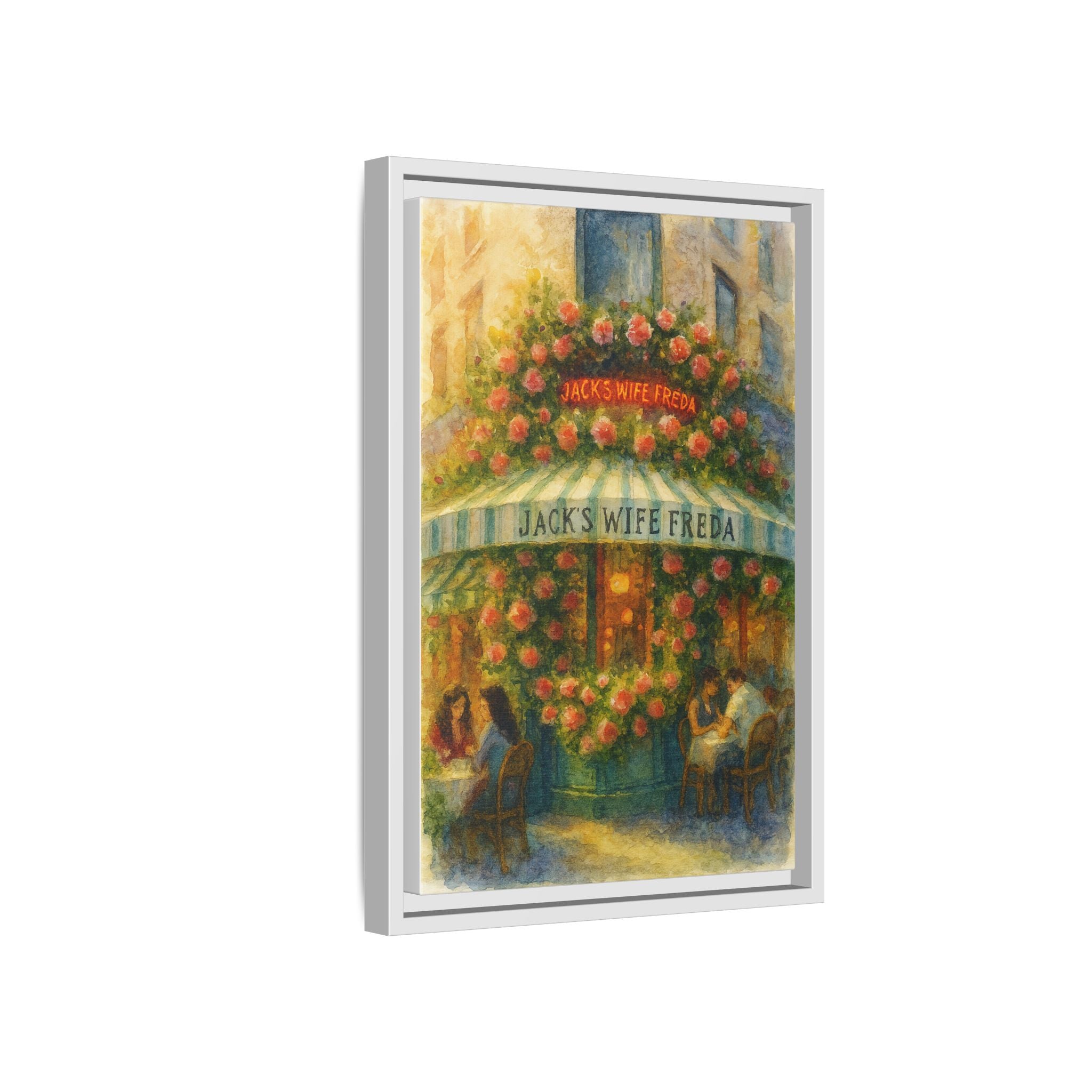 Jack's Wife Freda — Restaurant Print | Matte Canvas + Wooden Frame