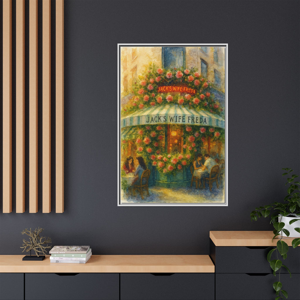 Jack's Wife Freda — Restaurant Print | Matte Canvas + Wooden Frame