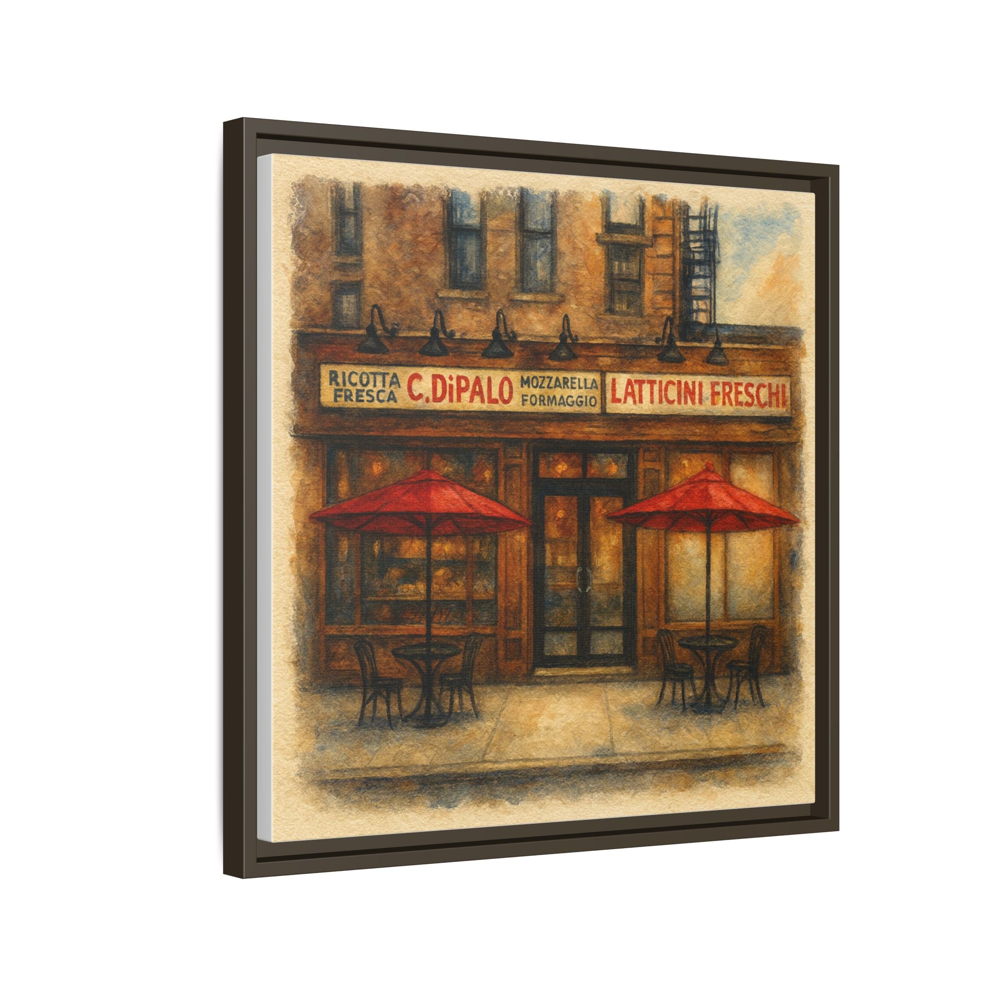 C Di Palo restaurant artwork wedding gift framed canvas