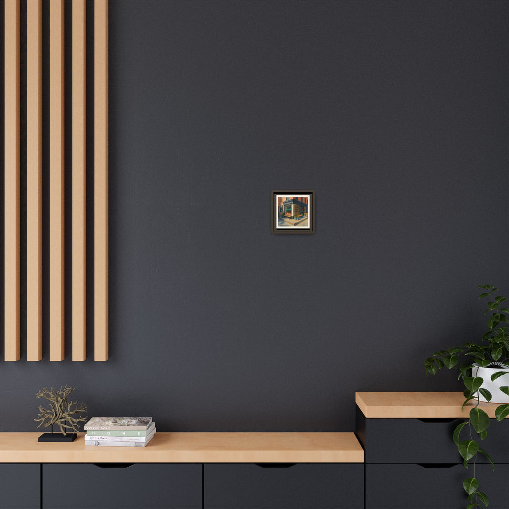 Roscioli Restaurant — Restaurant Print | Matte Canvas + Wooden Frame