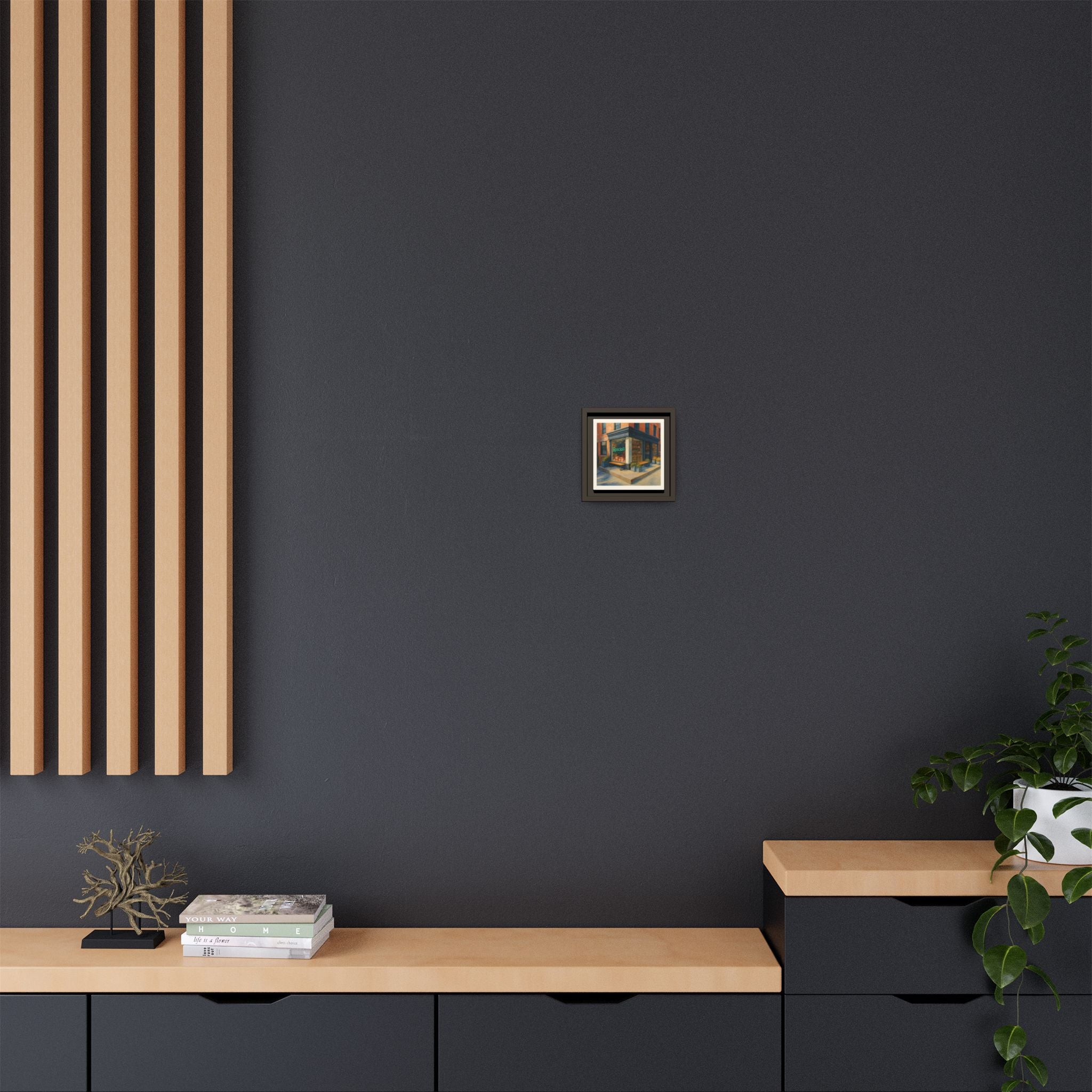 Roscioli Restaurant — Restaurant Print | Matte Canvas + Wooden Frame