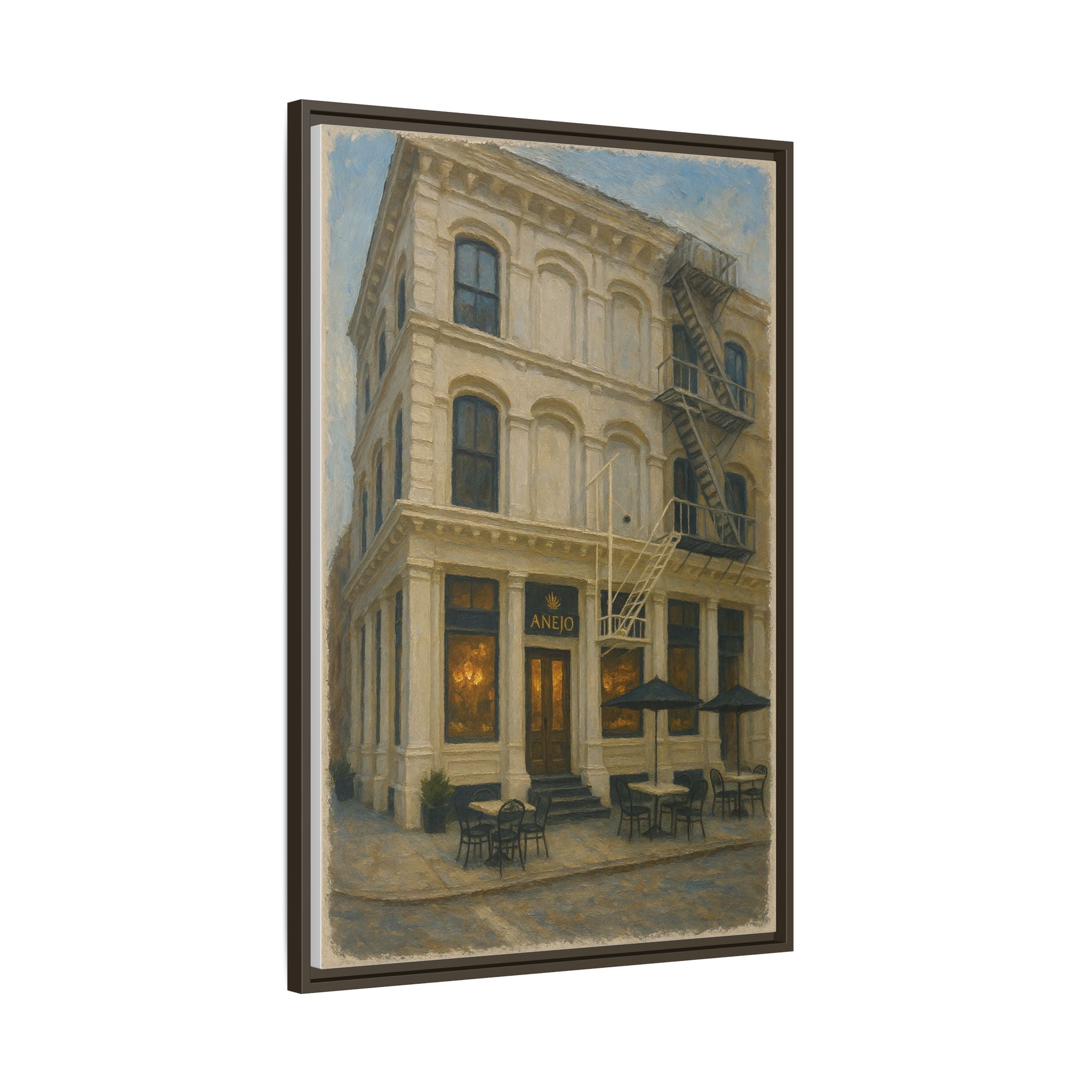 Anejo housewarming gift NYC restaurant artwork canvas