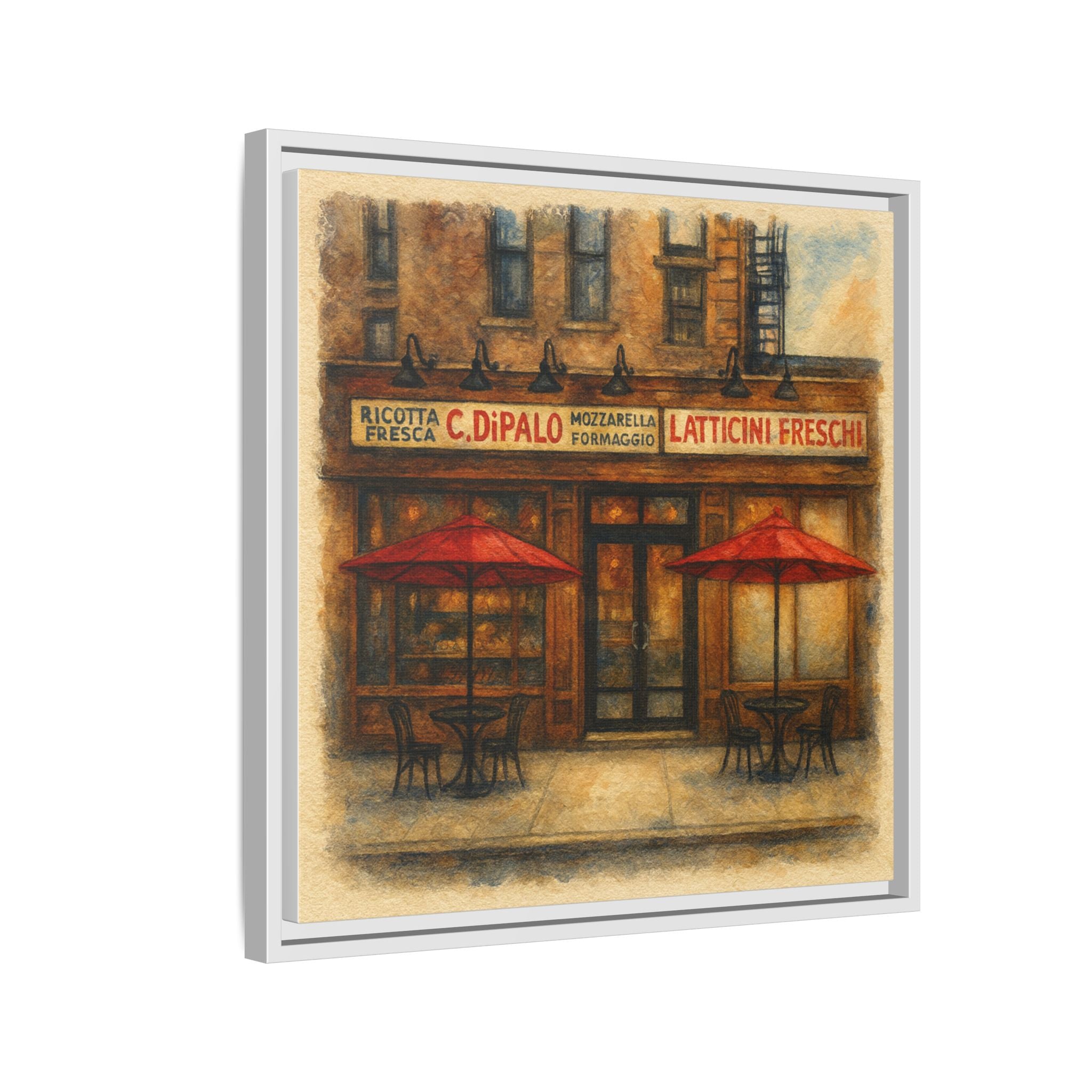 C Di Palo housewarming gift NYC restaurant artwork canvas