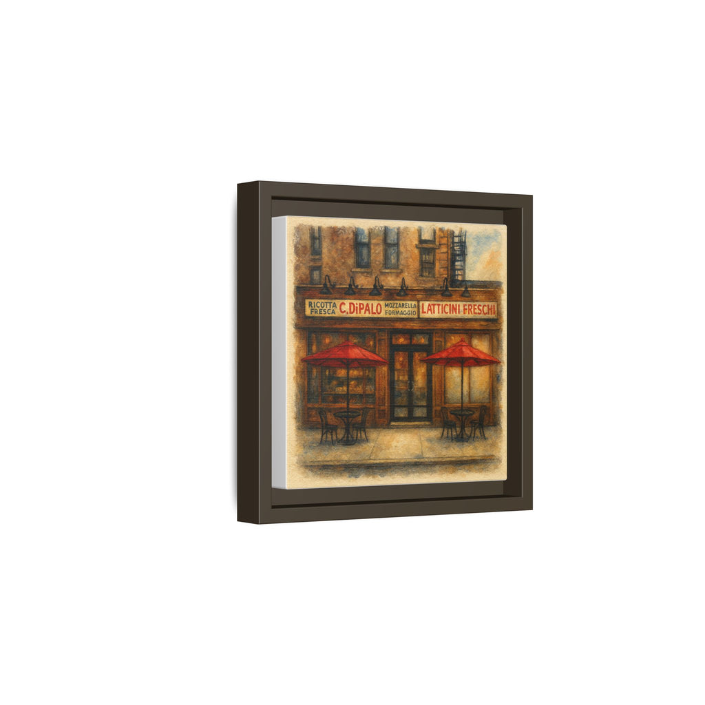 C Di Palo NYC restaurant painting framed canvas wall art