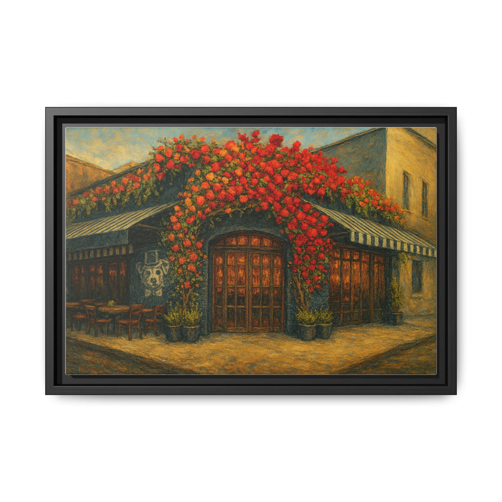 LouLou wall painting restaurant art Manhattan framed print