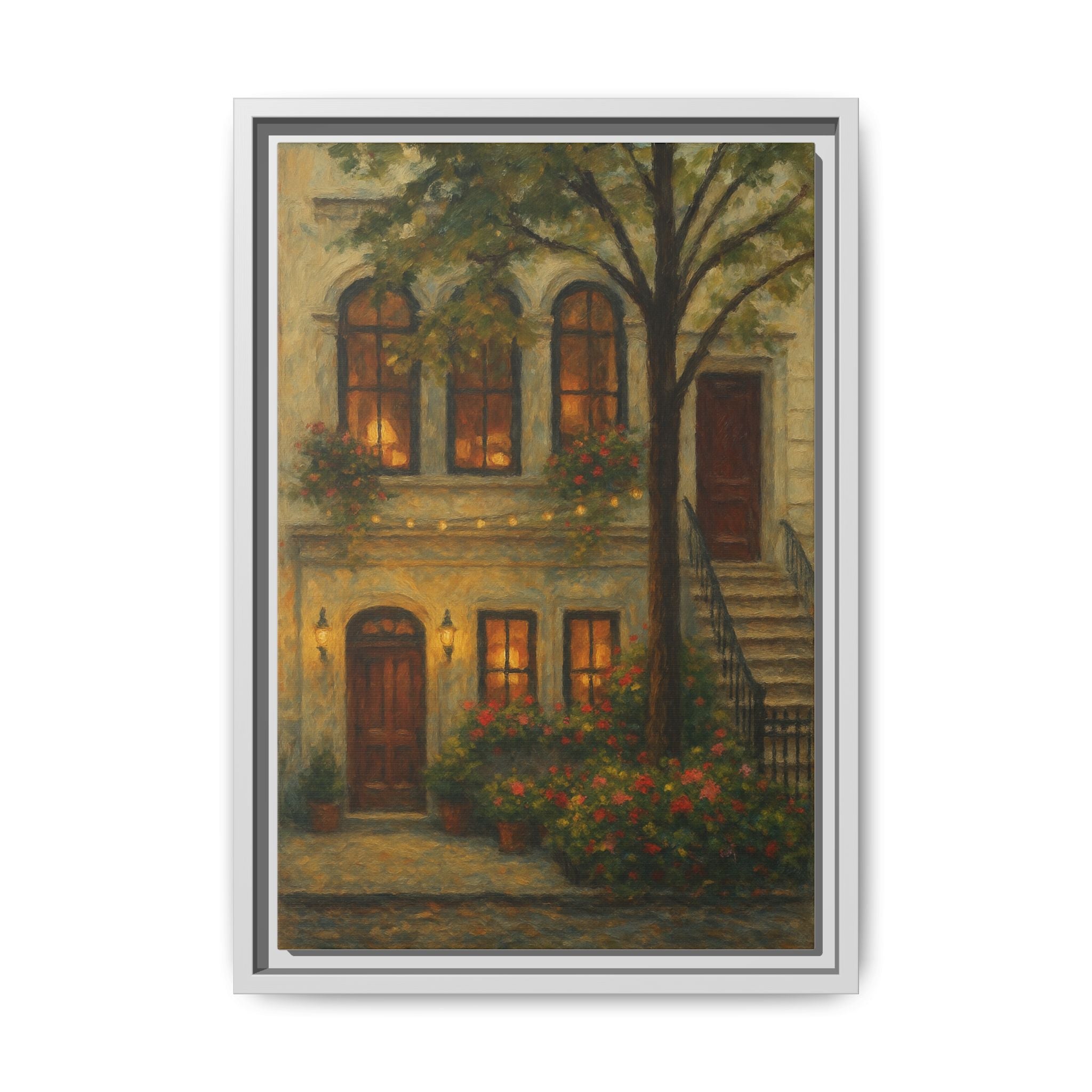 JoJo by Jean-Georges — Restaurant Print | Matte Canvas + Wooden Frame