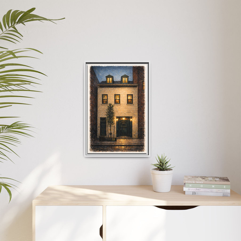 The Eighty Six — Restaurant Print | Matte Canvas + Wooden Frame