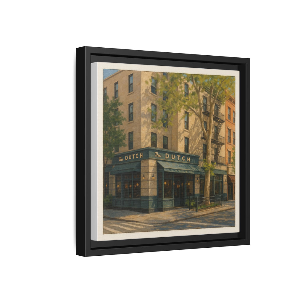 The Dutch — Restaurant Print | Matte Canvas + Wooden Frame