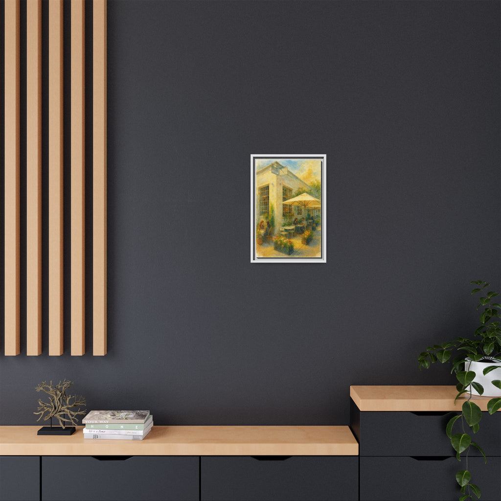 Lilia — Restaurant Print | Matte Canvas + Wooden Frame