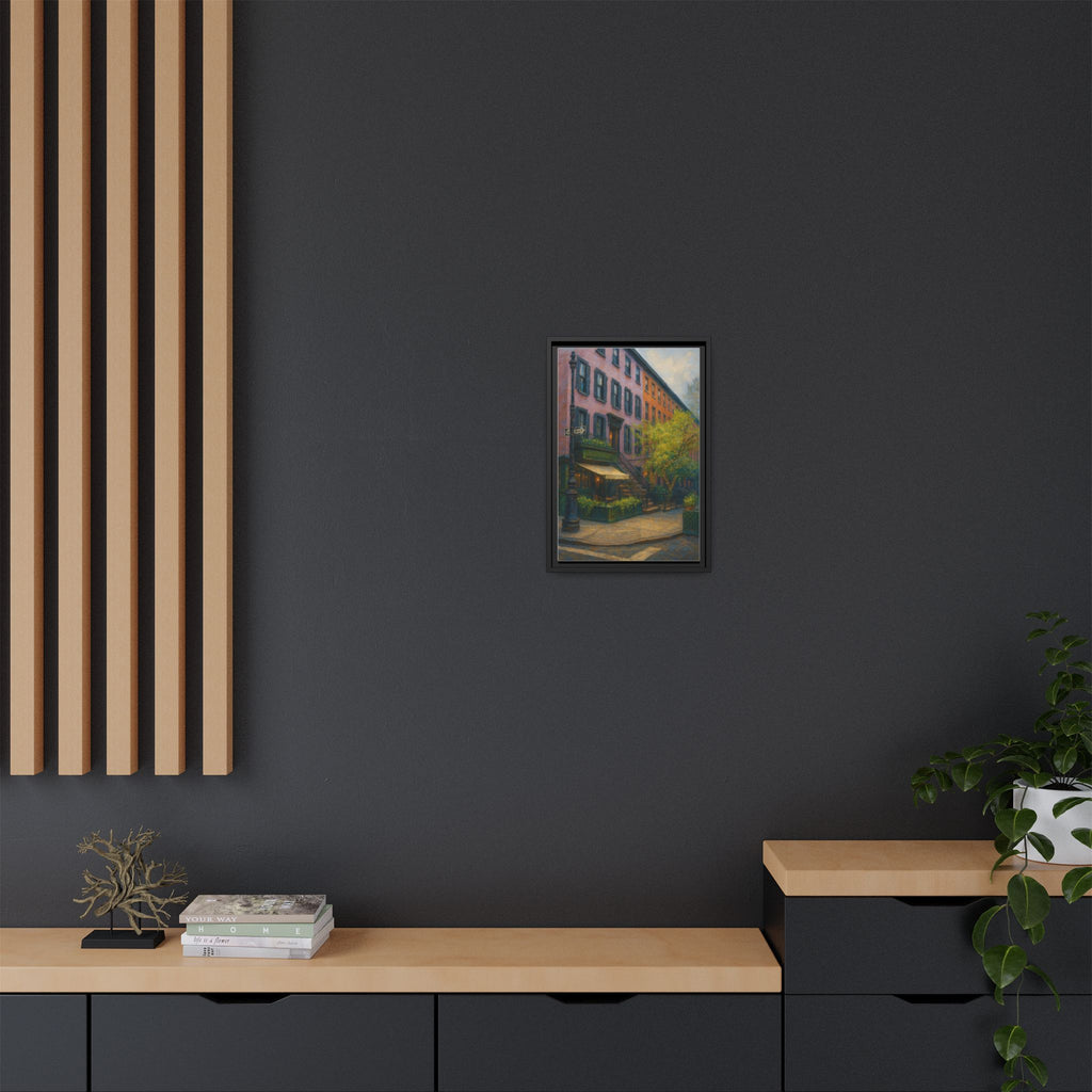 The Waverly Inn — Restaurant Print | Matte Canvas + Wooden Frame