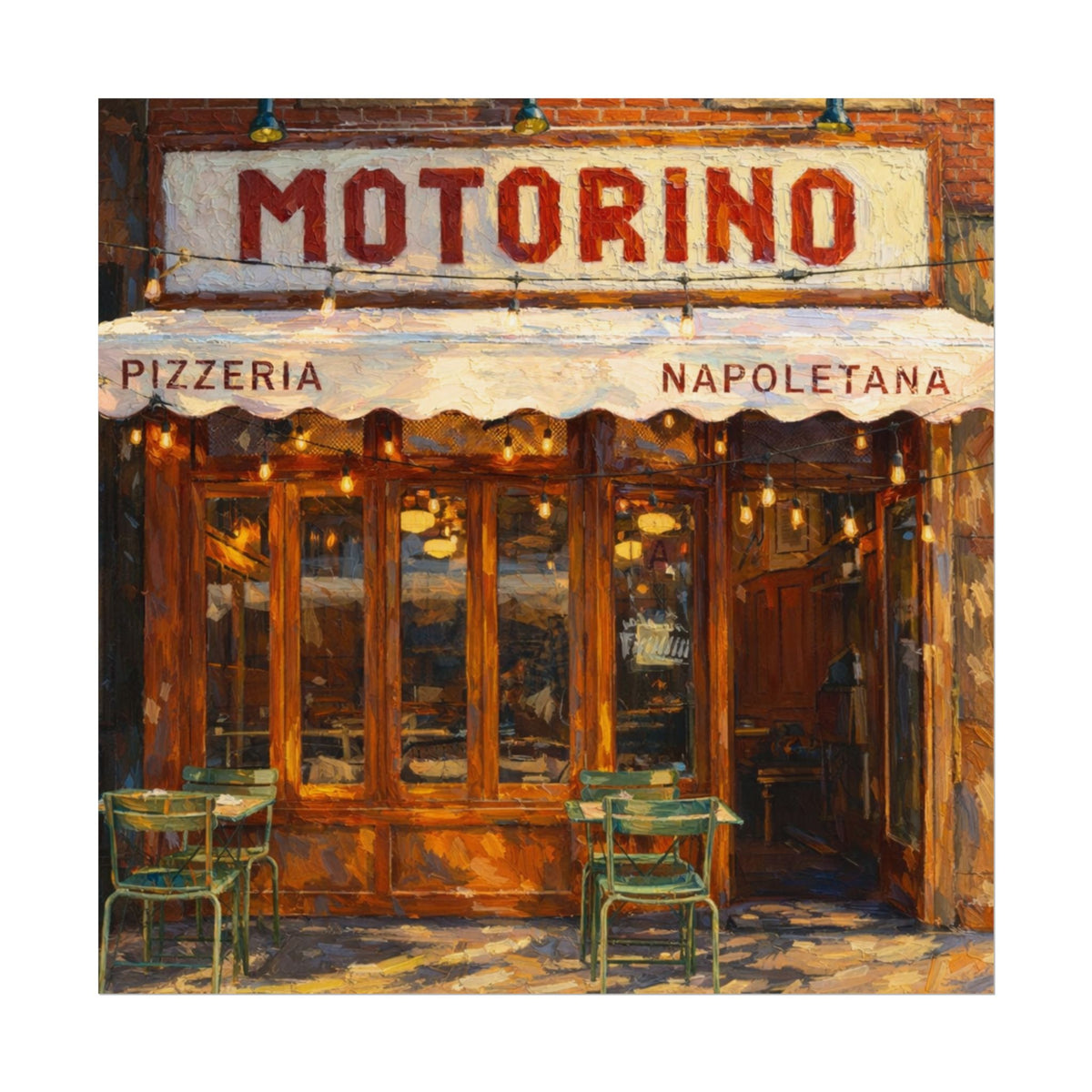 Motorino unframed paper art print