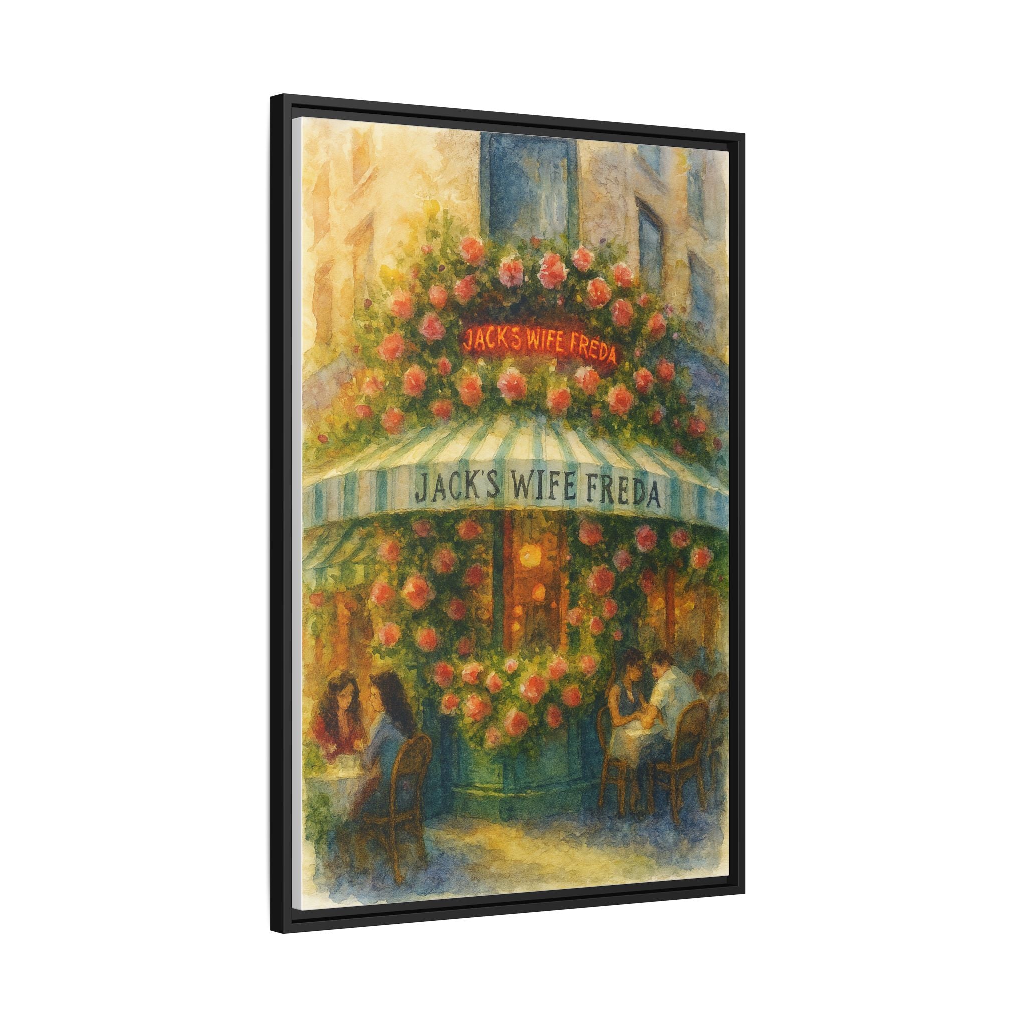 Jack's Wife Freda — Restaurant Print | Matte Canvas + Wooden Frame