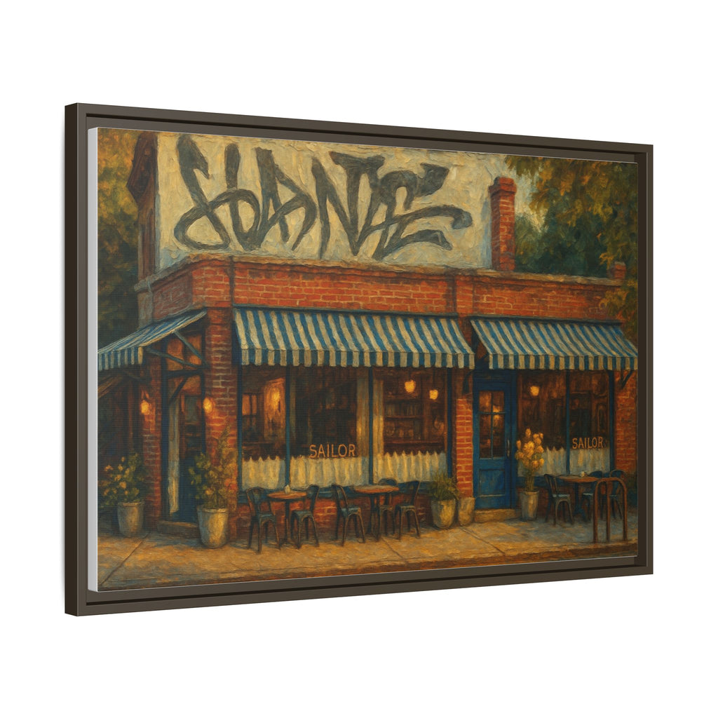 Sailor housewarming gift NYC restaurant artwork canvas