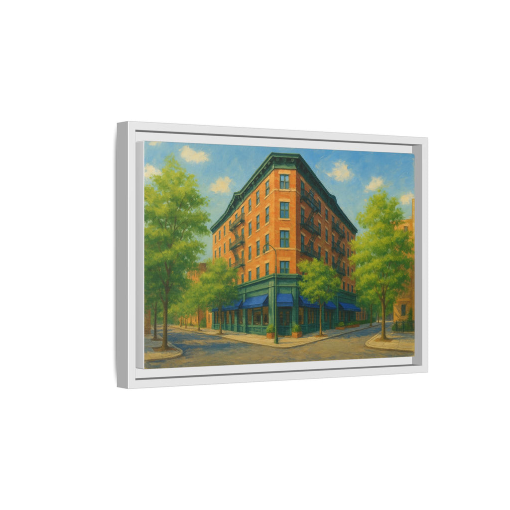 The Mary Lane — Restaurant Print | Matte Canvas + Wooden Frame