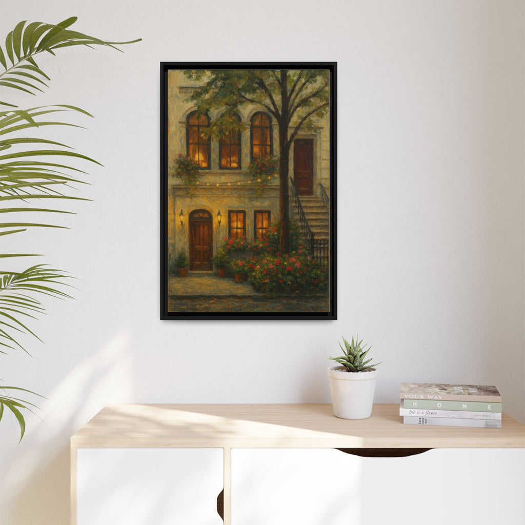 JoJo by Jean-Georges — Restaurant Print | Matte Canvas + Wooden Frame