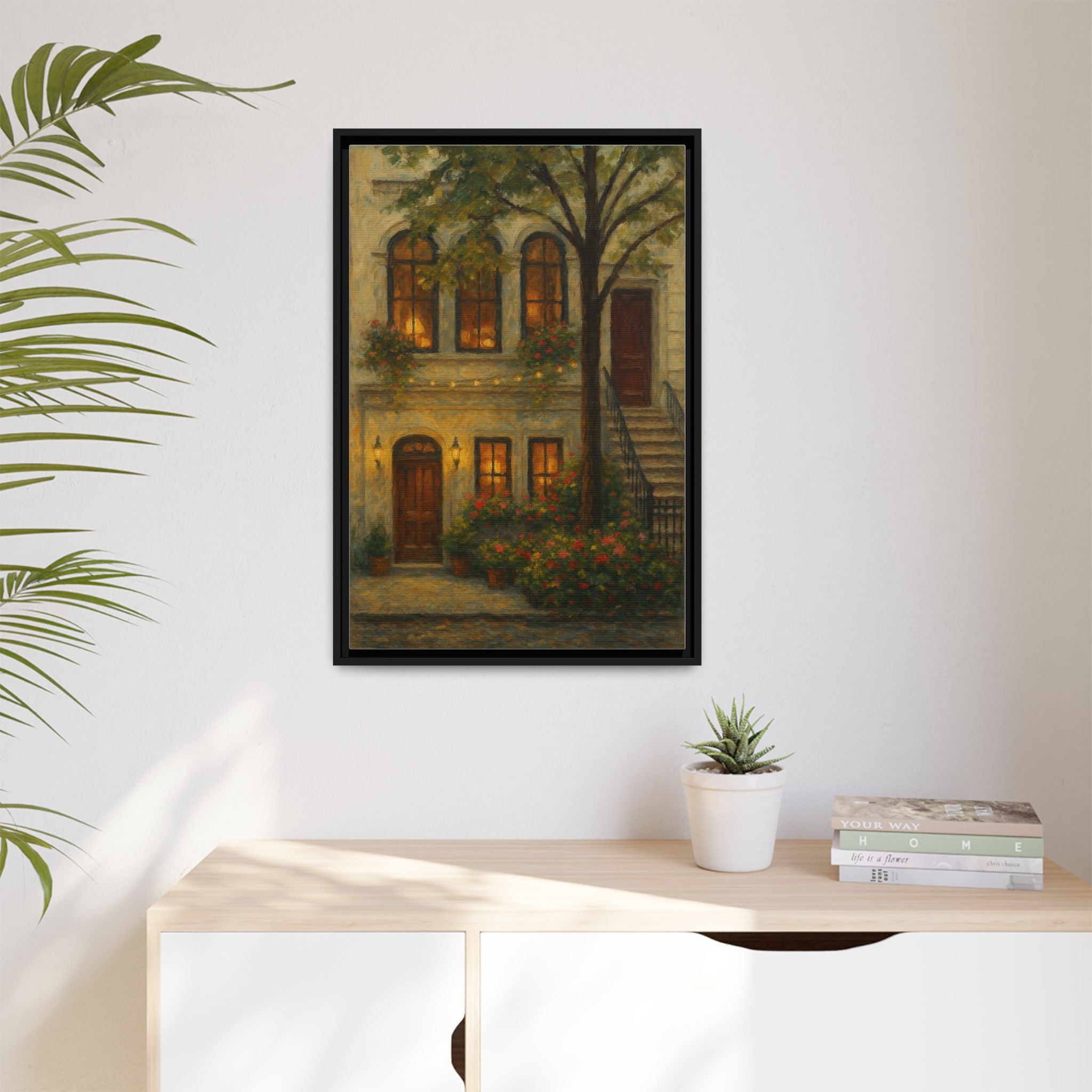 JoJo by Jean-Georges — Restaurant Print | Matte Canvas + Wooden Frame