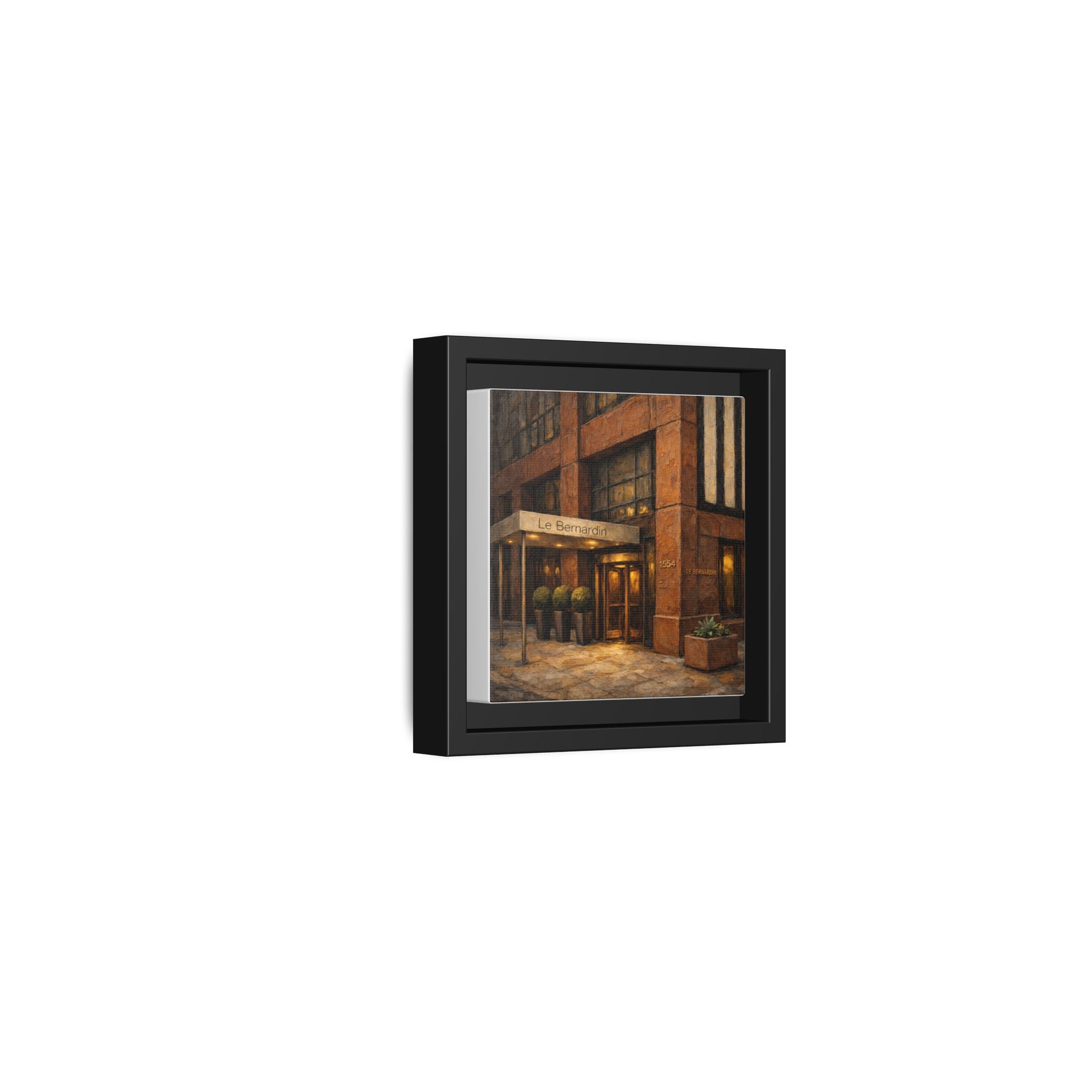 Le Bernardin — Restaurant Print | Matte Canvas + Wooden Frame
