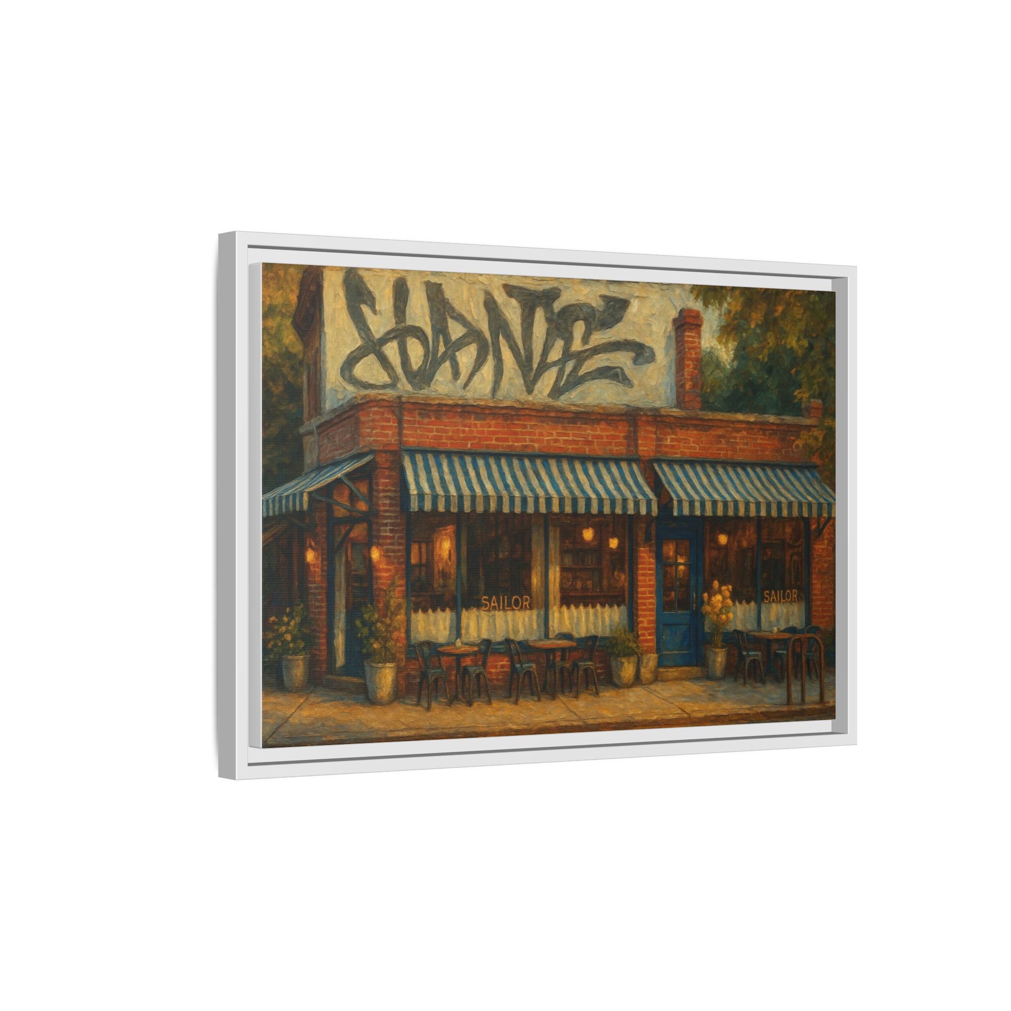 Sailor NYC dining art restaurant gift framed wall art