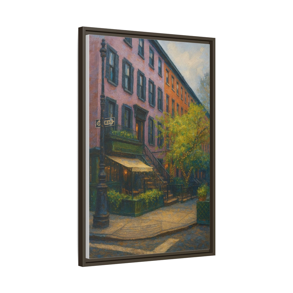 The Waverly Inn — Restaurant Print | Matte Canvas + Wooden Frame