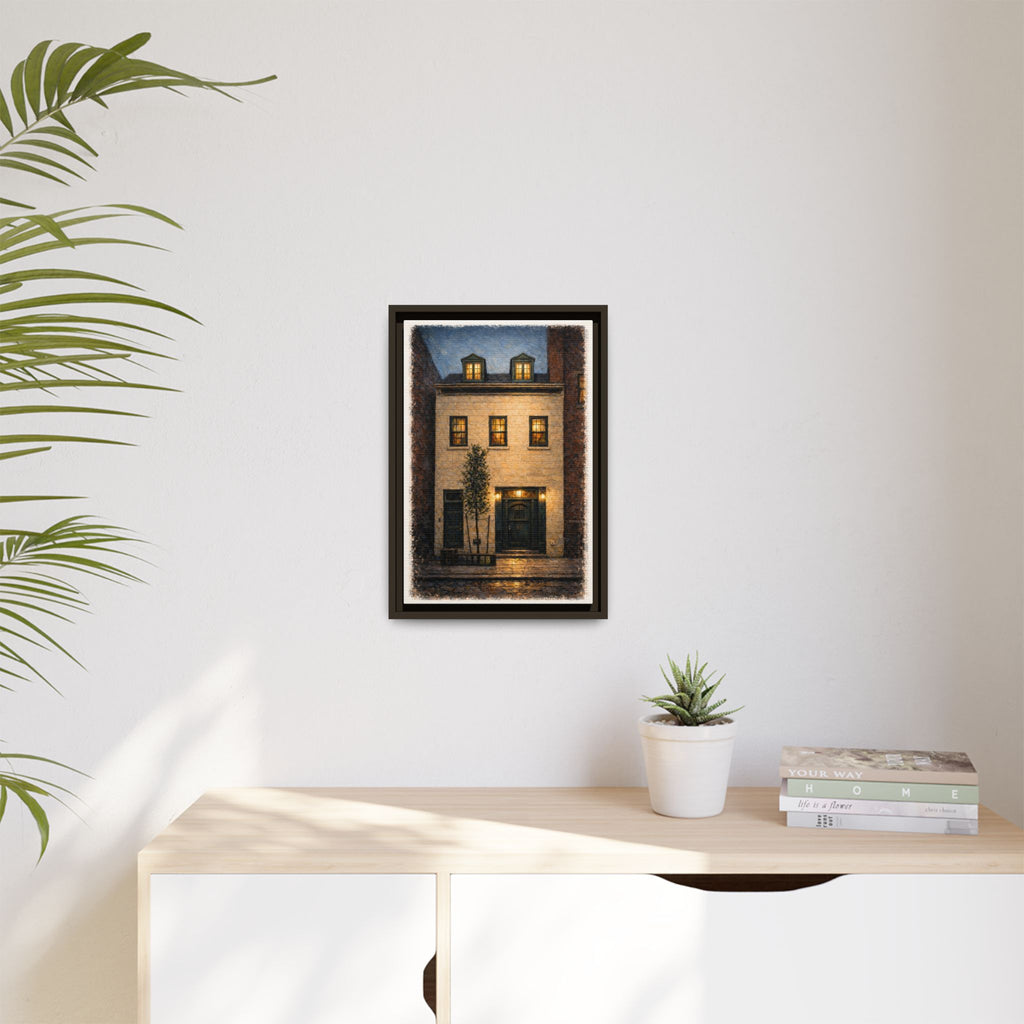 The Eighty Six — Restaurant Print | Matte Canvas + Wooden Frame