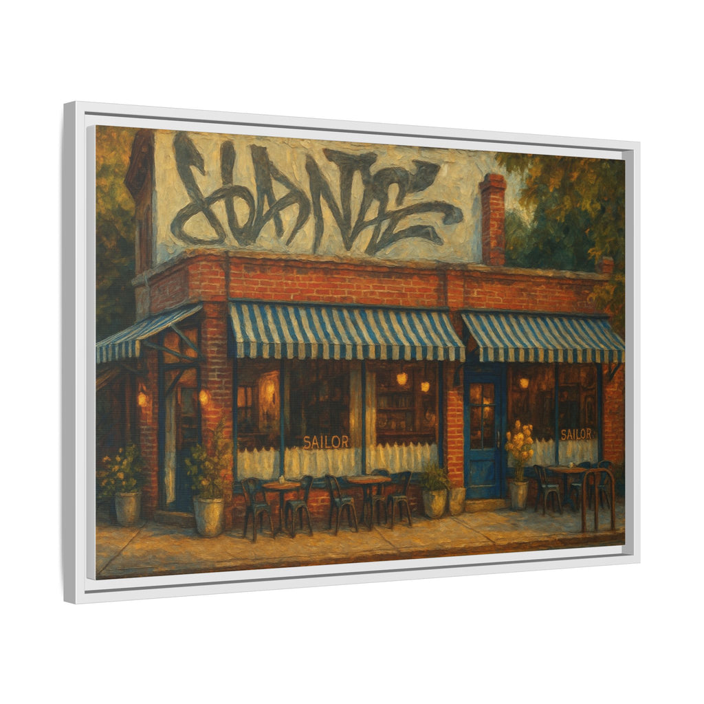 Sailor NYC dining art restaurant gift framed wall art