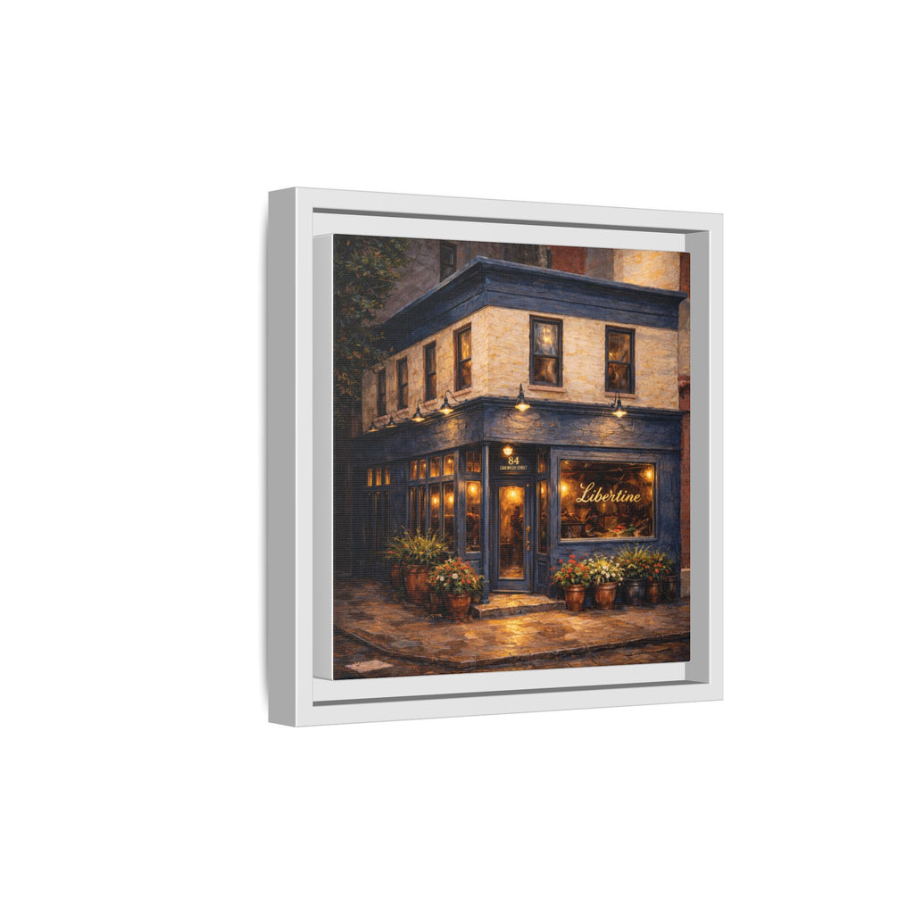 Libertine NYC dining art restaurant gift framed wall art