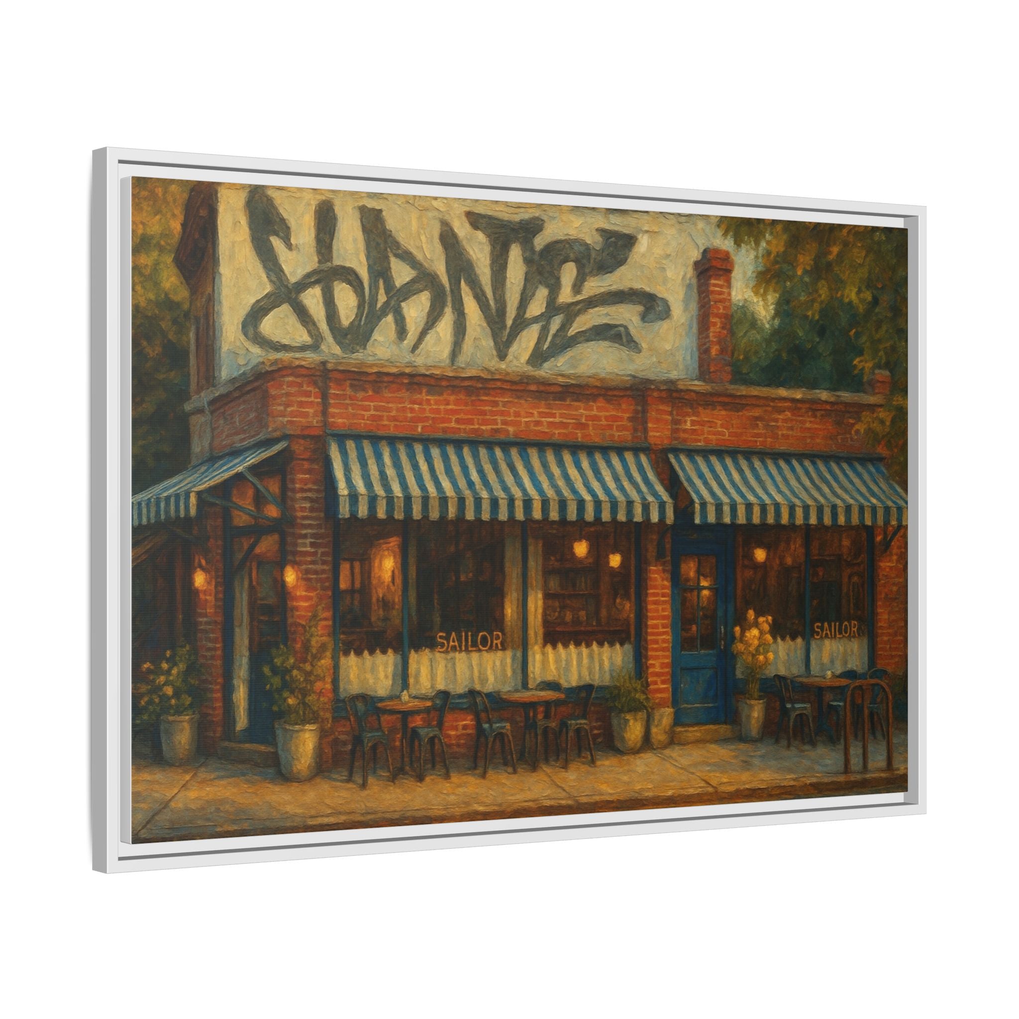 Sailor NYC restaurant painting first date gift home decor