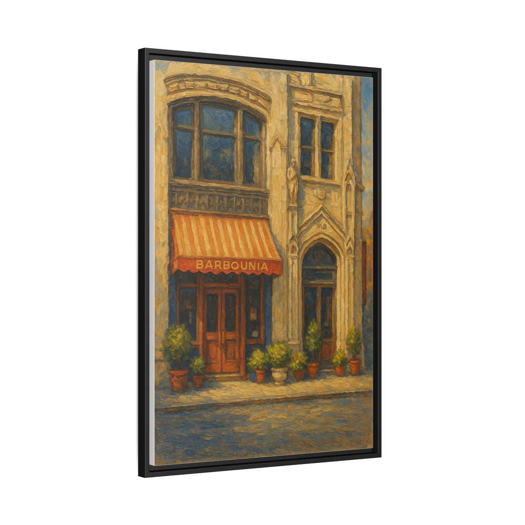 Barbounia Manhattan restaurant print framed canvas artwork