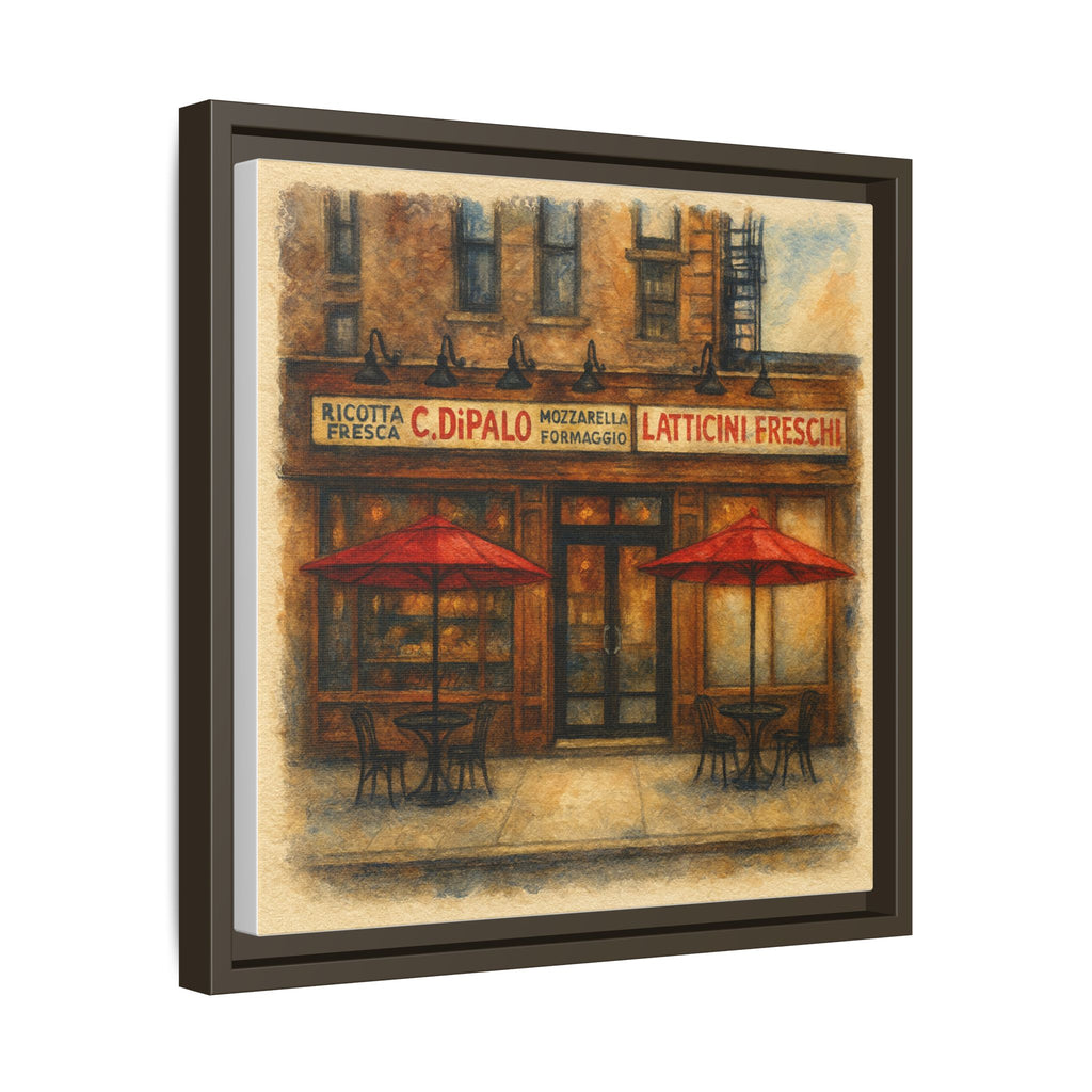 C Di Palo NYC restaurant painting framed canvas wall art