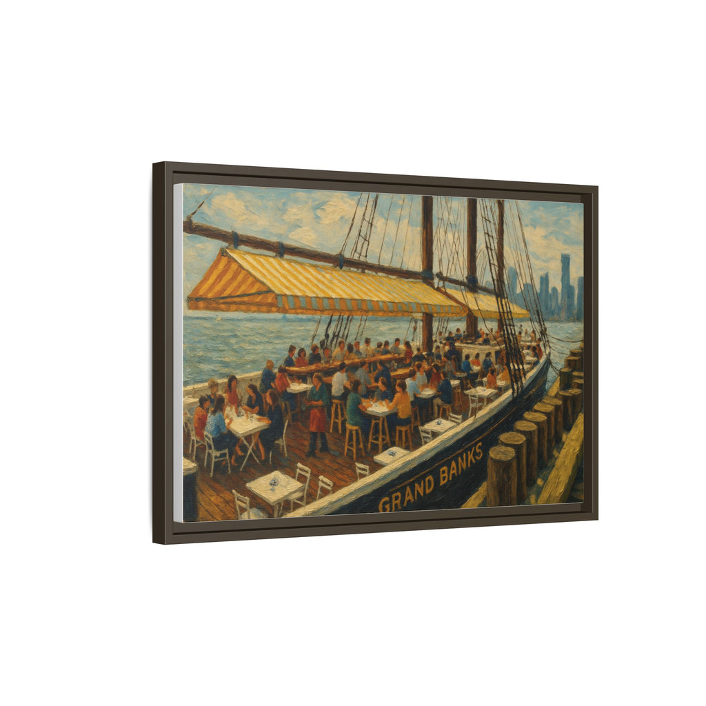 Grand Banks housewarming gift NYC restaurant artwork canvas