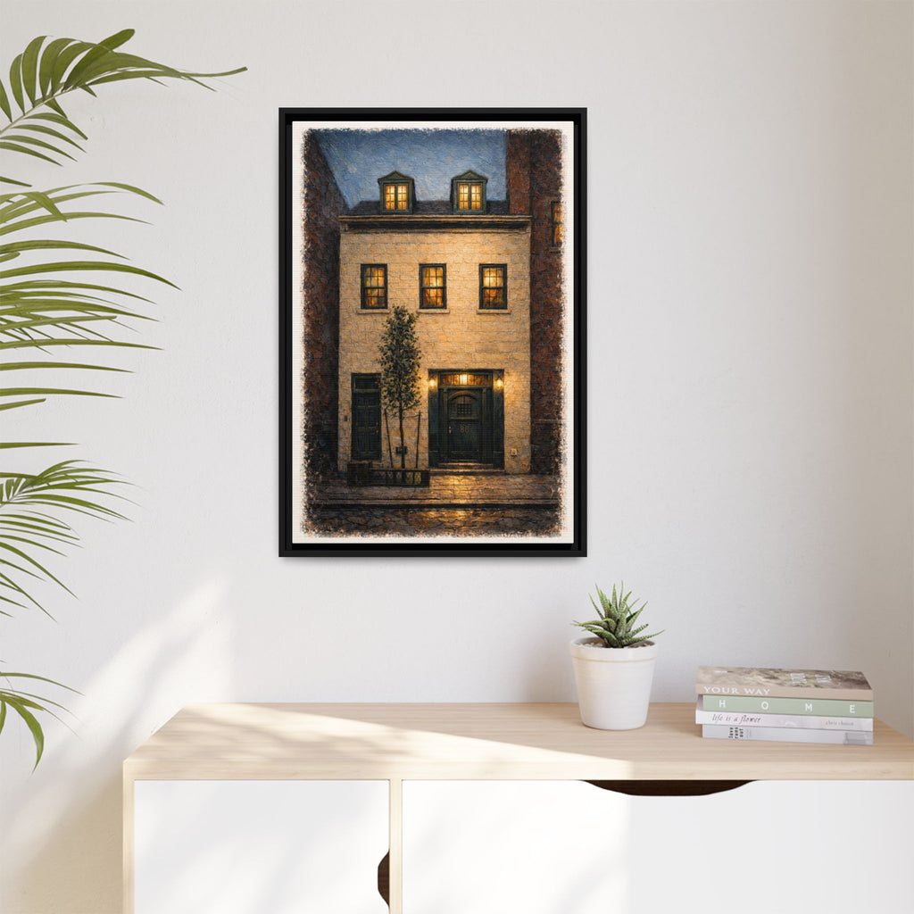 The Eighty Six — Restaurant Print | Matte Canvas + Wooden Frame