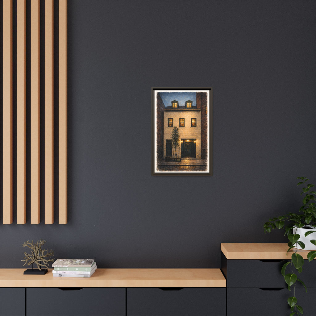 The Eighty Six — Restaurant Print | Matte Canvas + Wooden Frame