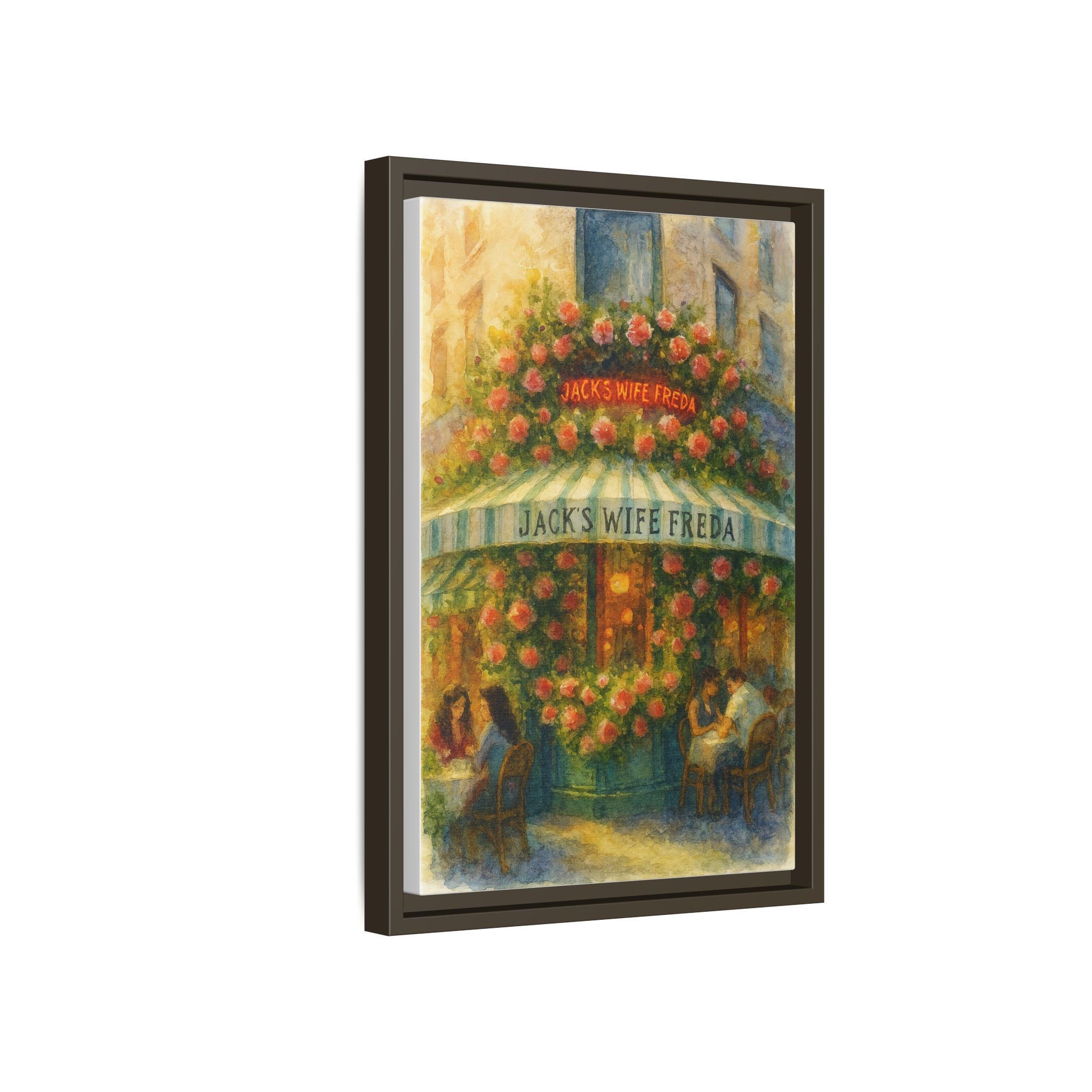 Jack's Wife Freda — Restaurant Print | Matte Canvas + Wooden Frame